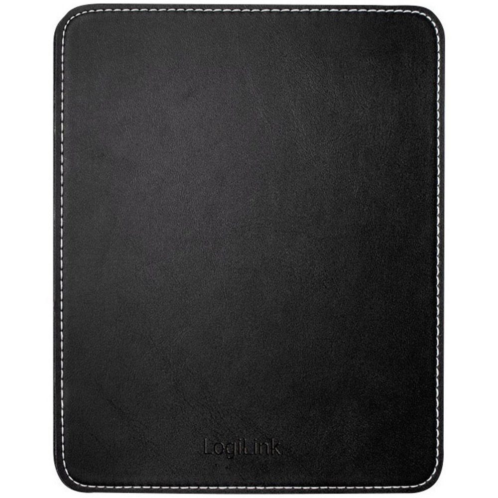 LogiLink Mauspad LogiLink ID0150 Mauspad Lederoptik Schwarz