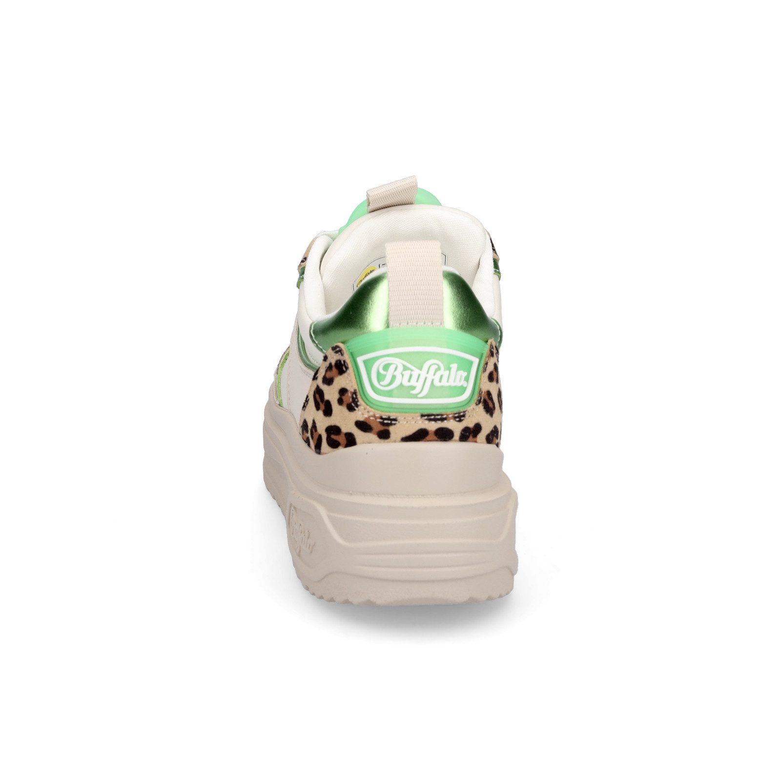 Buffalo Buffalo Damen Sneaker Vectra Low cream leo Sneaker