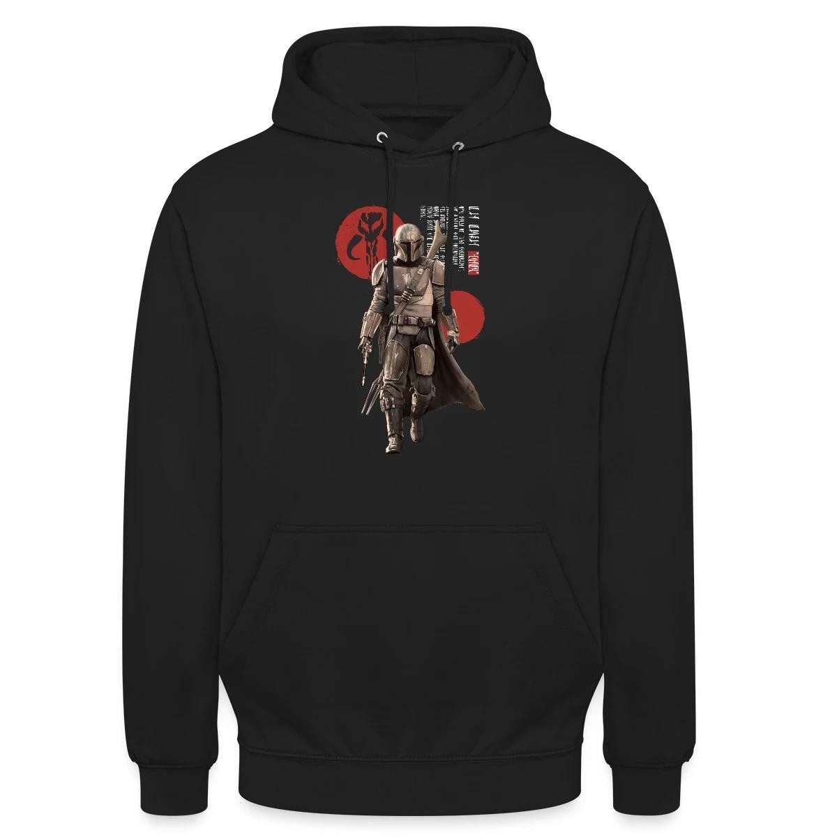 Hoodie Star Wars: Mandalorian Zeichen Unisex Hoodie