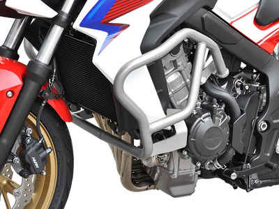 ZIEGER Motor-Schutzhülle Sturzbügel für Honda CB 650 F silber