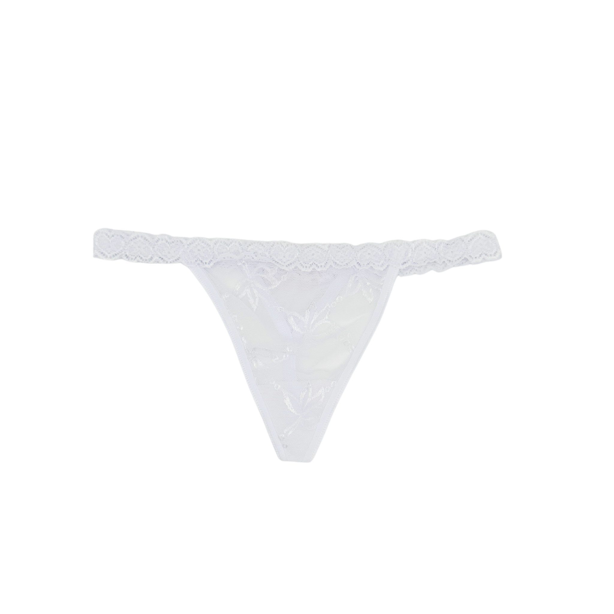 NEXORA Stringtanga Tanga, String, Damenunterwäsche, Spitzenstring, Dessous Onesize mit elastischem Bund, passt sich Ihrem Körper optimal an