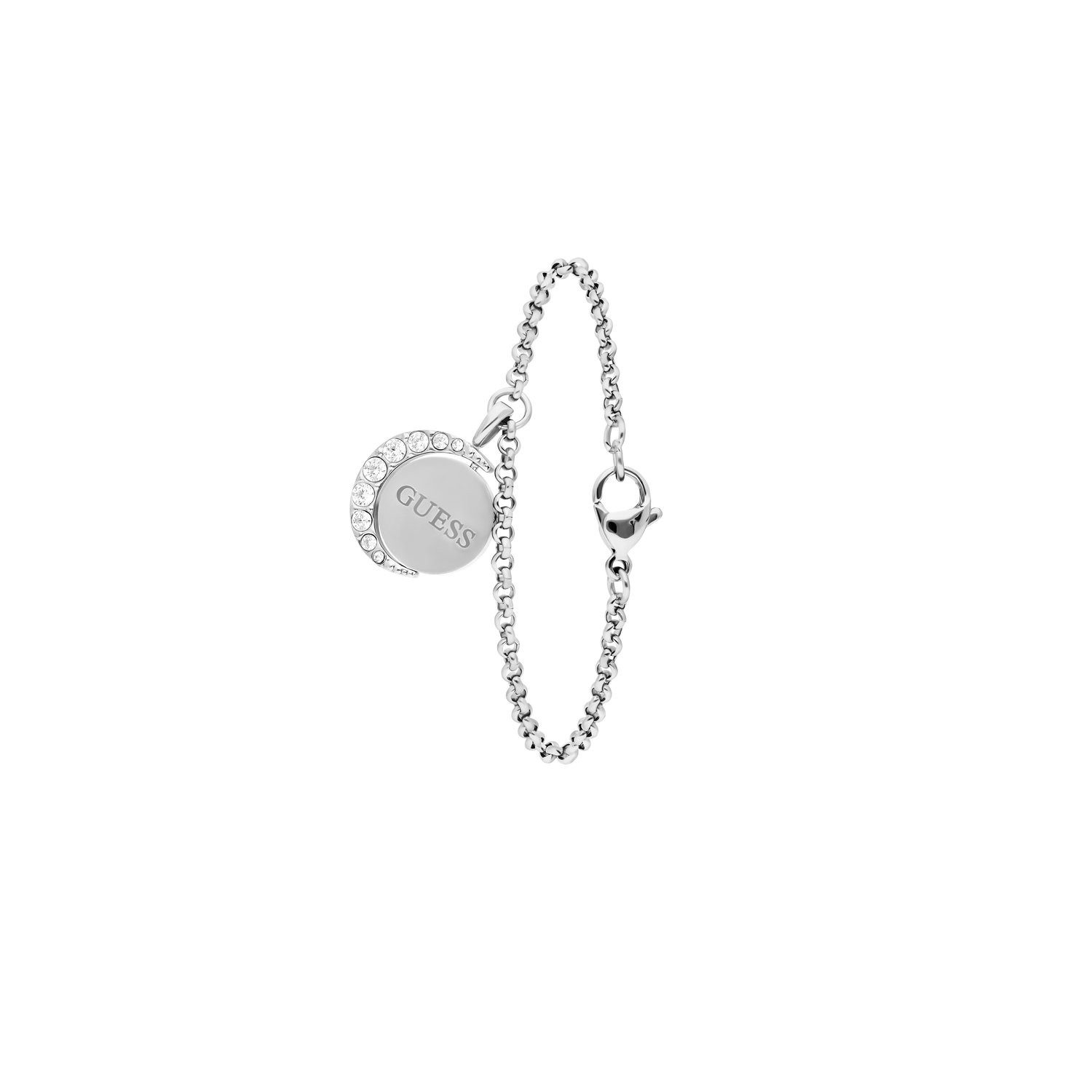 Guess Gliederarmband Armband - Stahl - Silber - Kristall - Damen