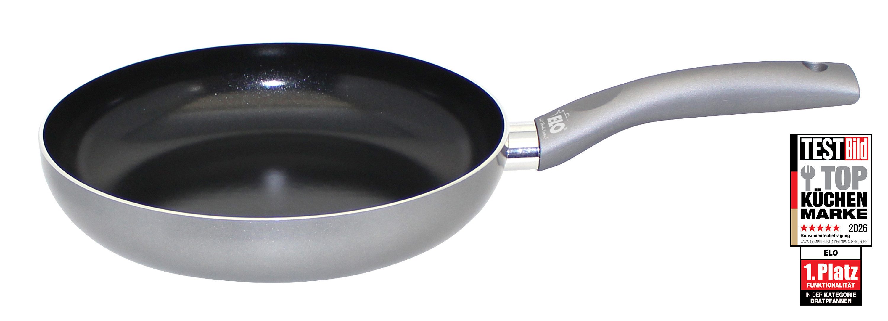 Elo Bratpfanne Ducato, Aluminium (1-tlg), Für alle Herdarten geeignet, inkl. Induktion
