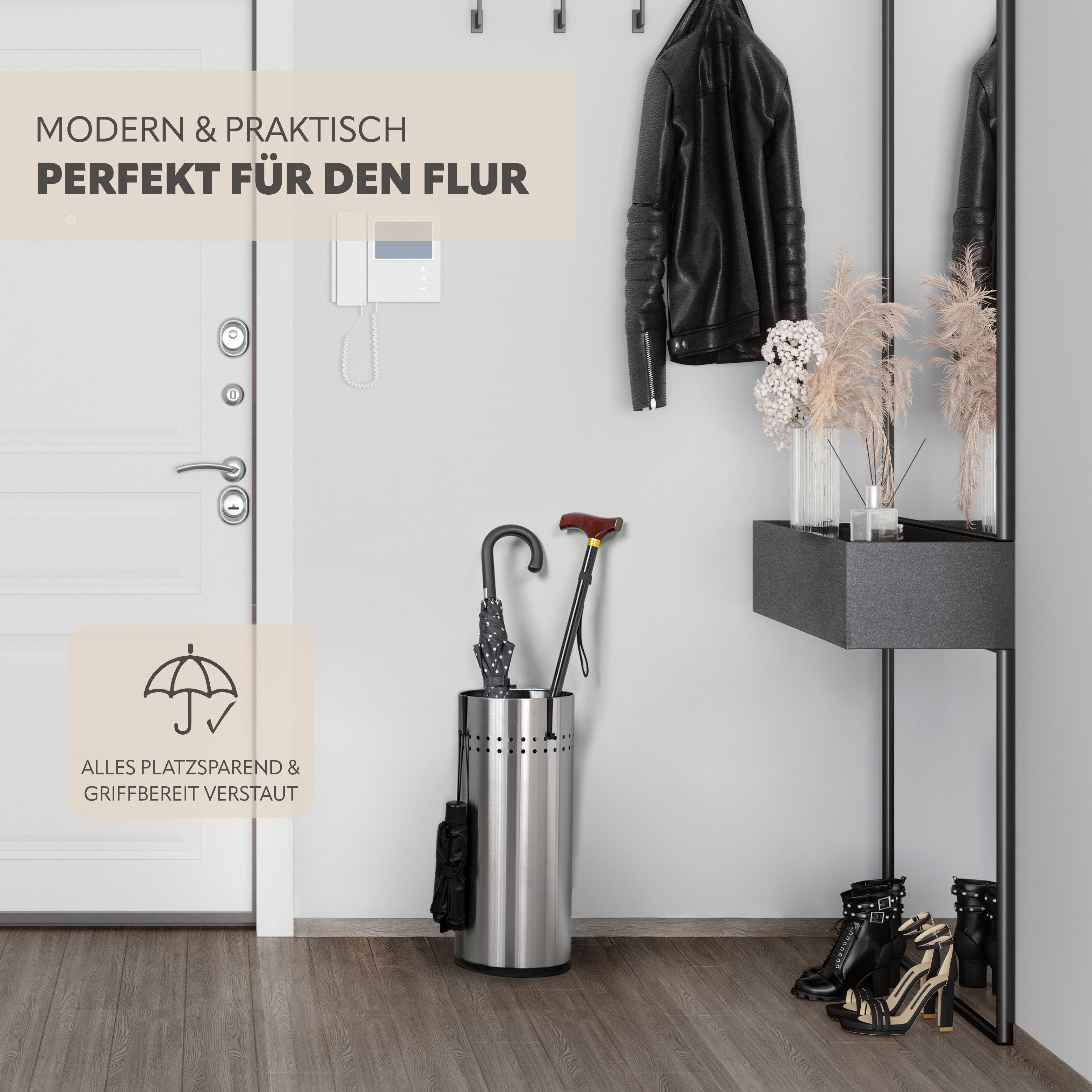 bremermann Schirmständer Regenschirmständer, Schirmhalter, inkl. Tropfwanne günstig online kaufen