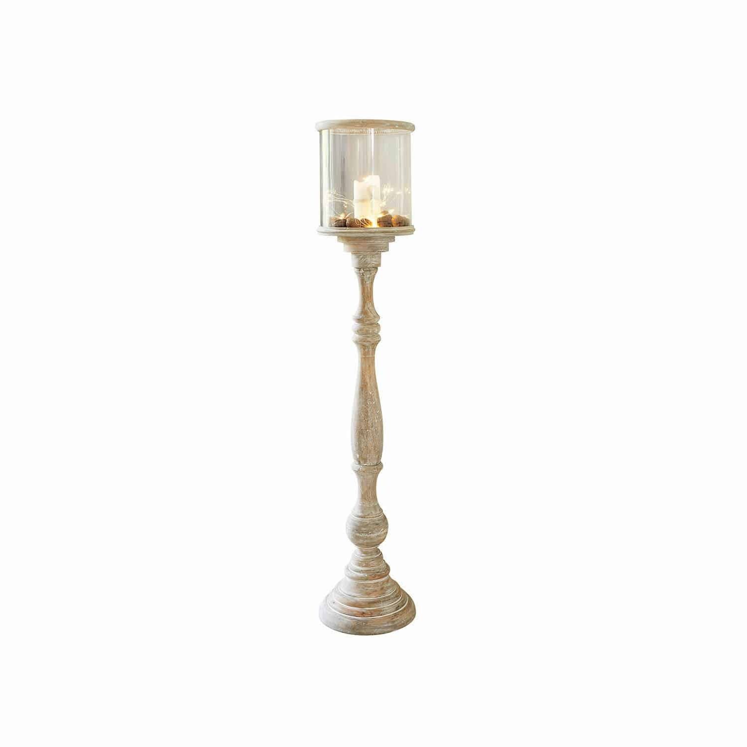 Mirabeau Windlicht Kerzenständer Passion antikbeige (kein Set, kein Set)