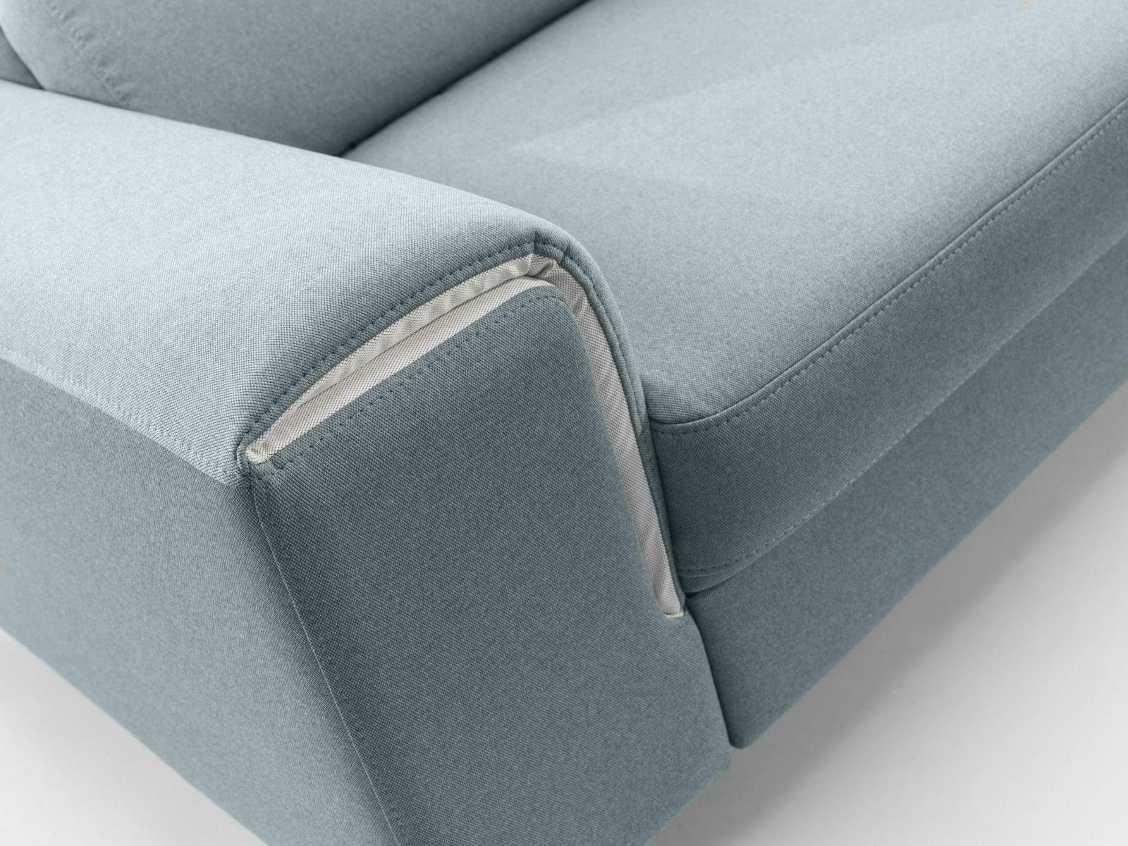 Polster Eck Ecksofa, Polster Sofa Sitz Eckcouch Grau JVmoebel Schlafsofa design Couch