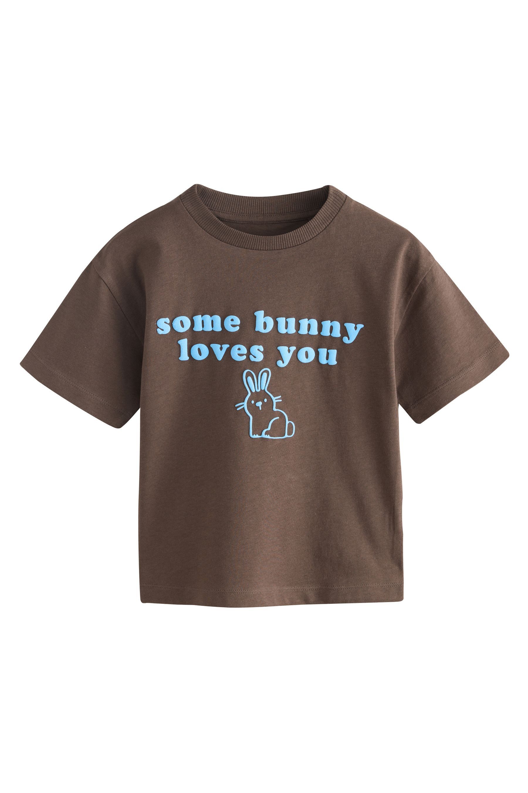 Next T-Shirt Kurzarm-T-Shirt mit Grafik, Ostern (1-tlg)