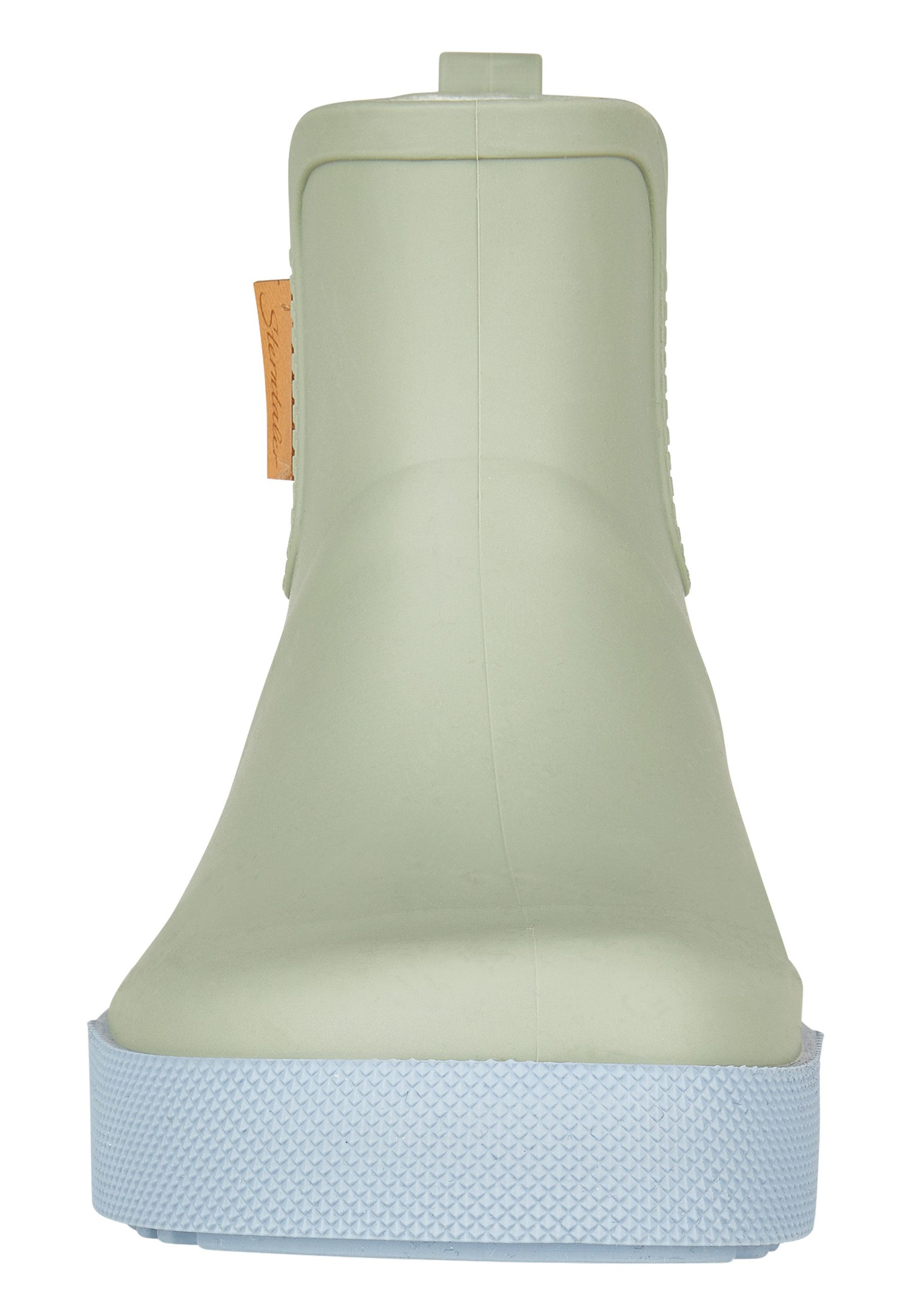 Sterntaler® Gummistiefel 2-farbig Gummistiefel Gummistiefel, breiter Fuß, kurz, ungefüttert, Innensohle, Barfußgefühl – Bild 4 von 5