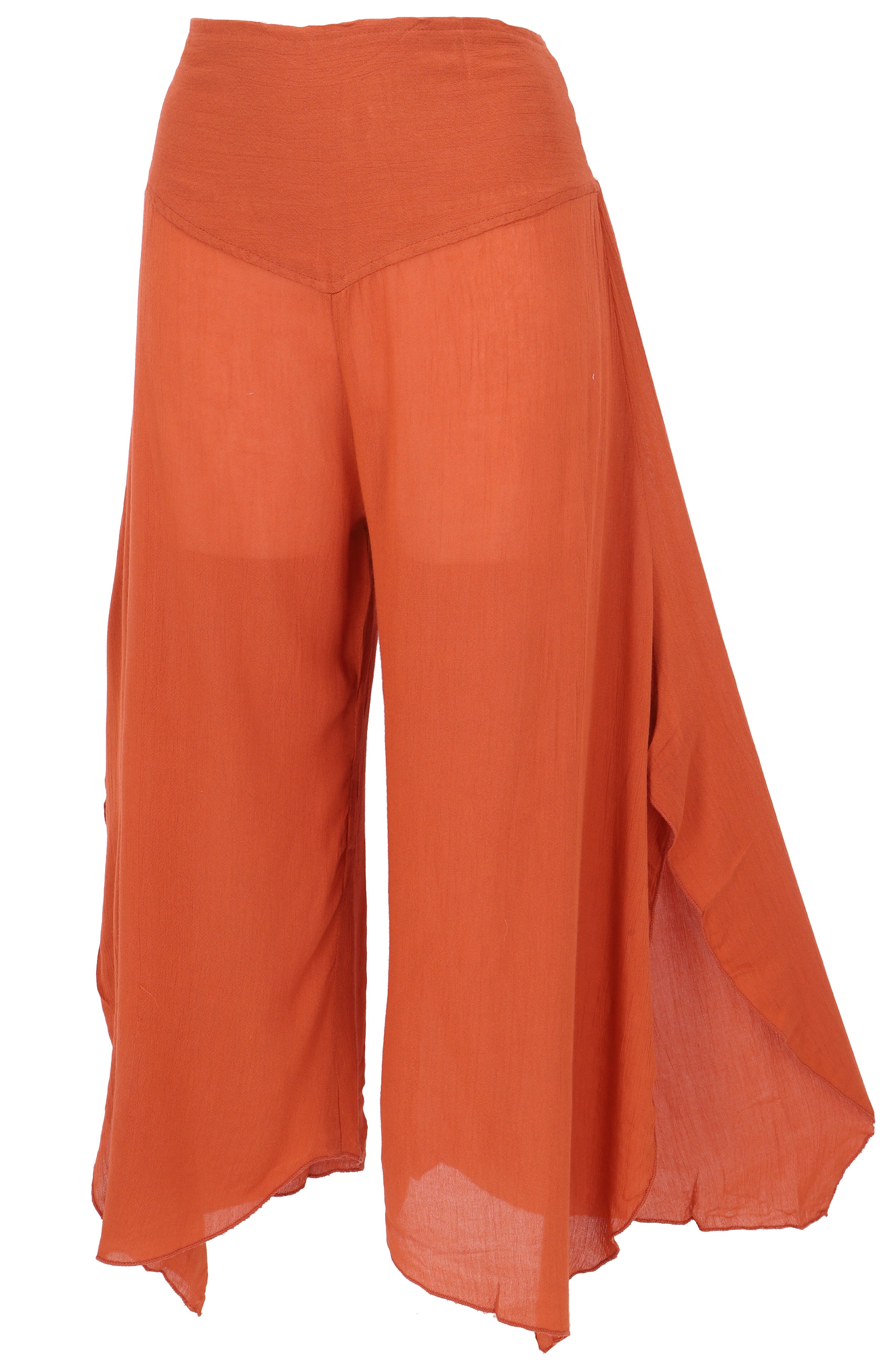 Guru-Shop Relaxhose Palazzohose, weite Boho Sommerhose, günstig online kaufen