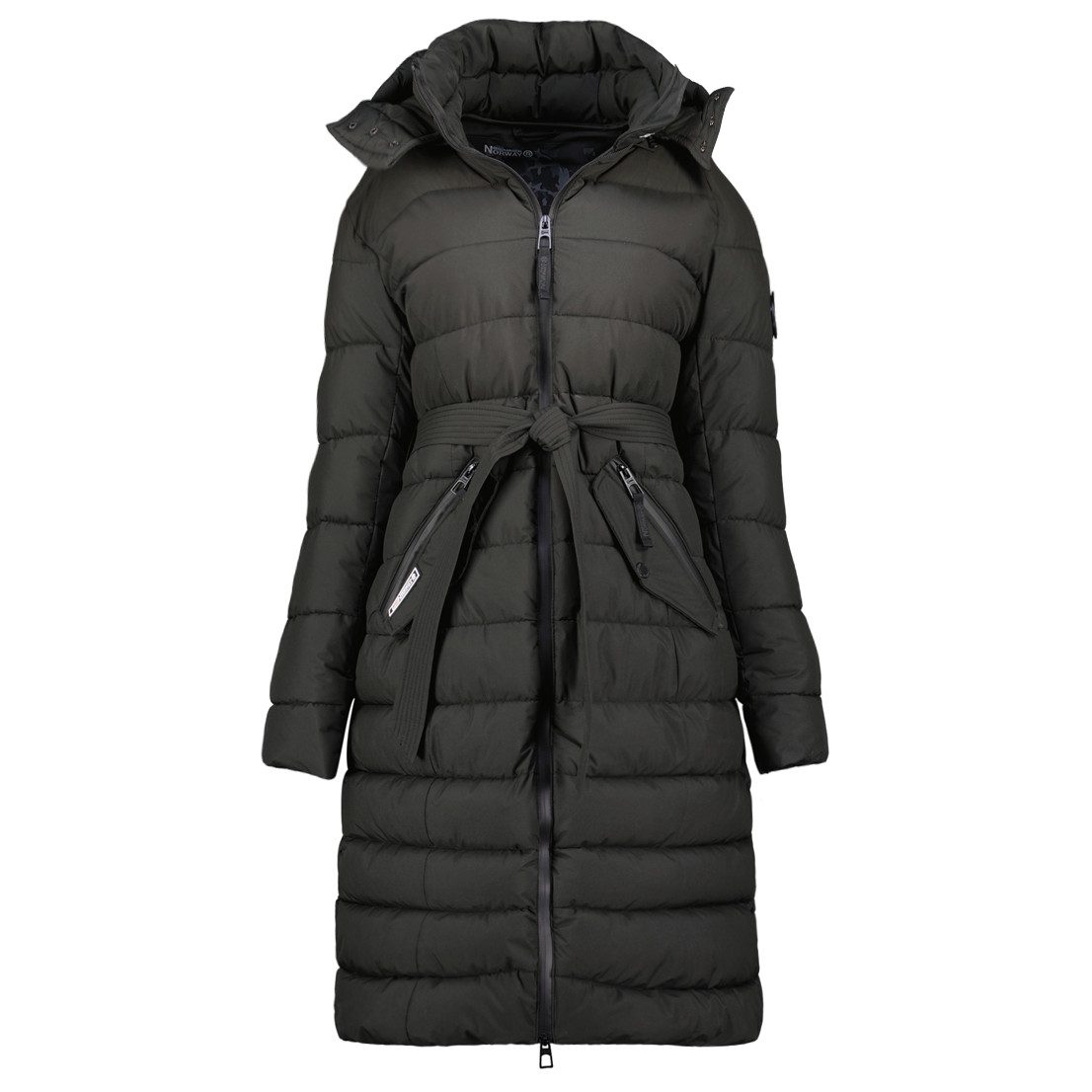 Geographical Norway Steppjacke Hochwertige Outdoorjacke Cabima Mantel Parka Steppjacke Wintermantel (1-St) Steppjacke mit Kapuze für Damen