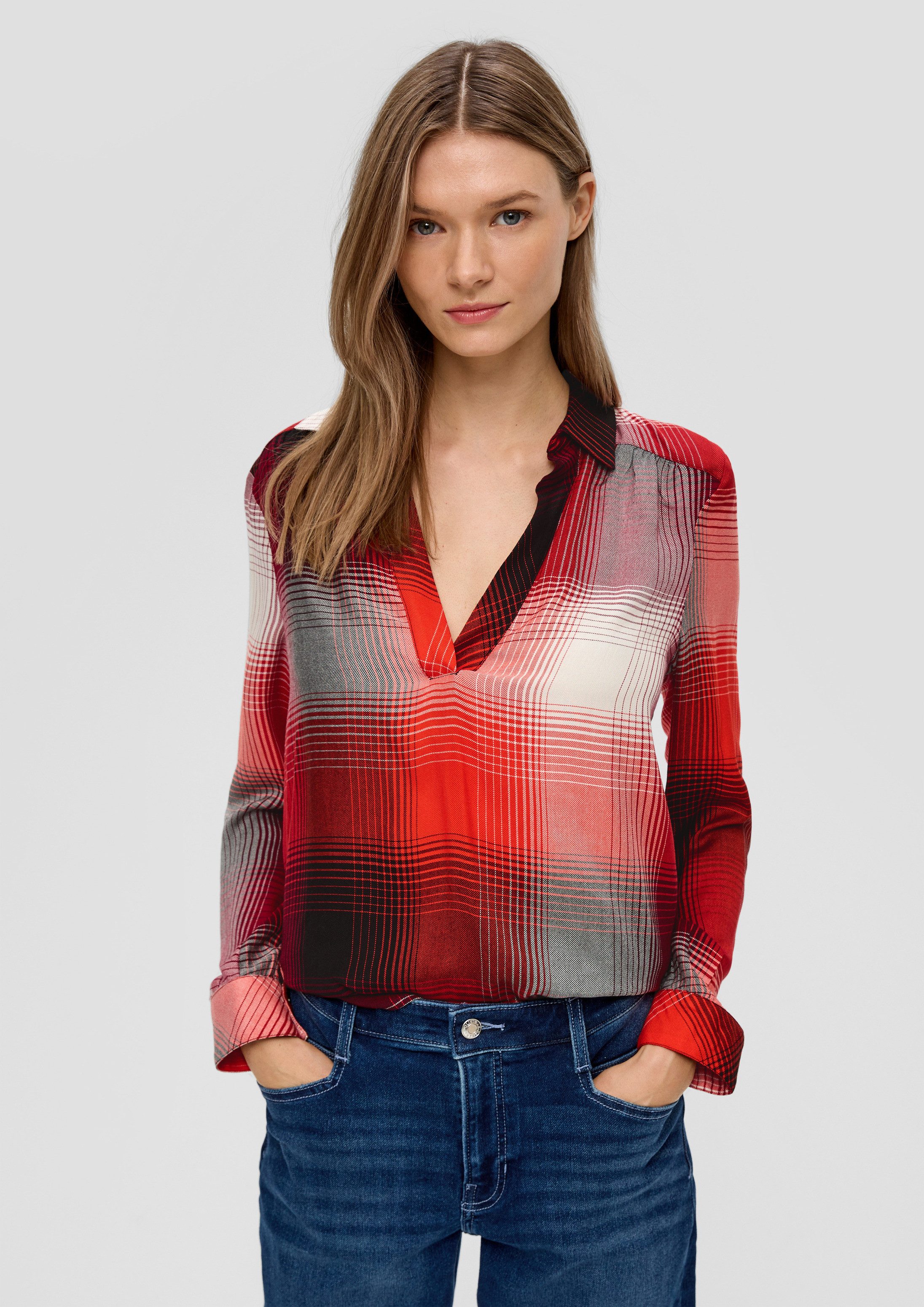 Langarmbluse Bluse