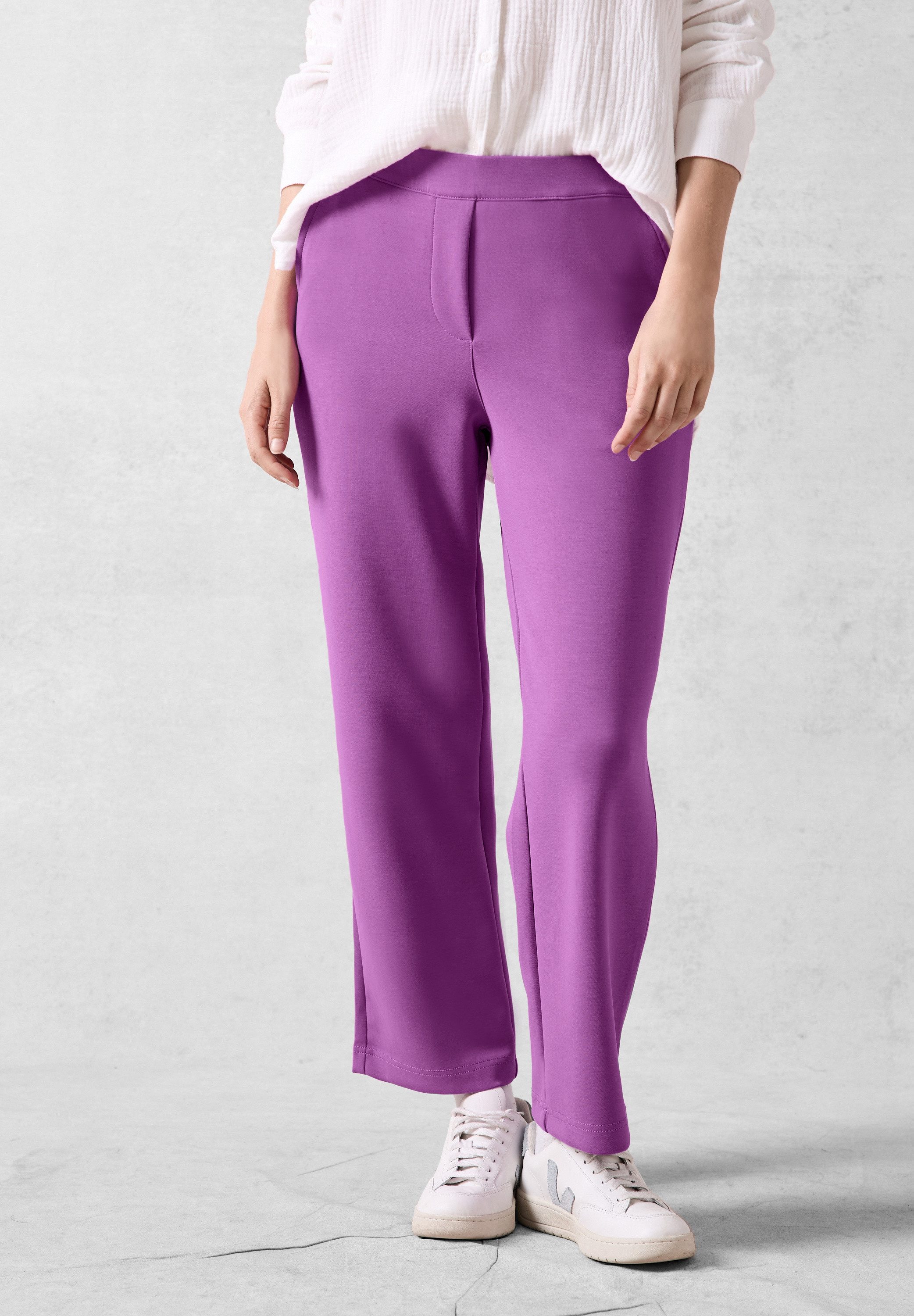 CECIL Stoffhose High Waist