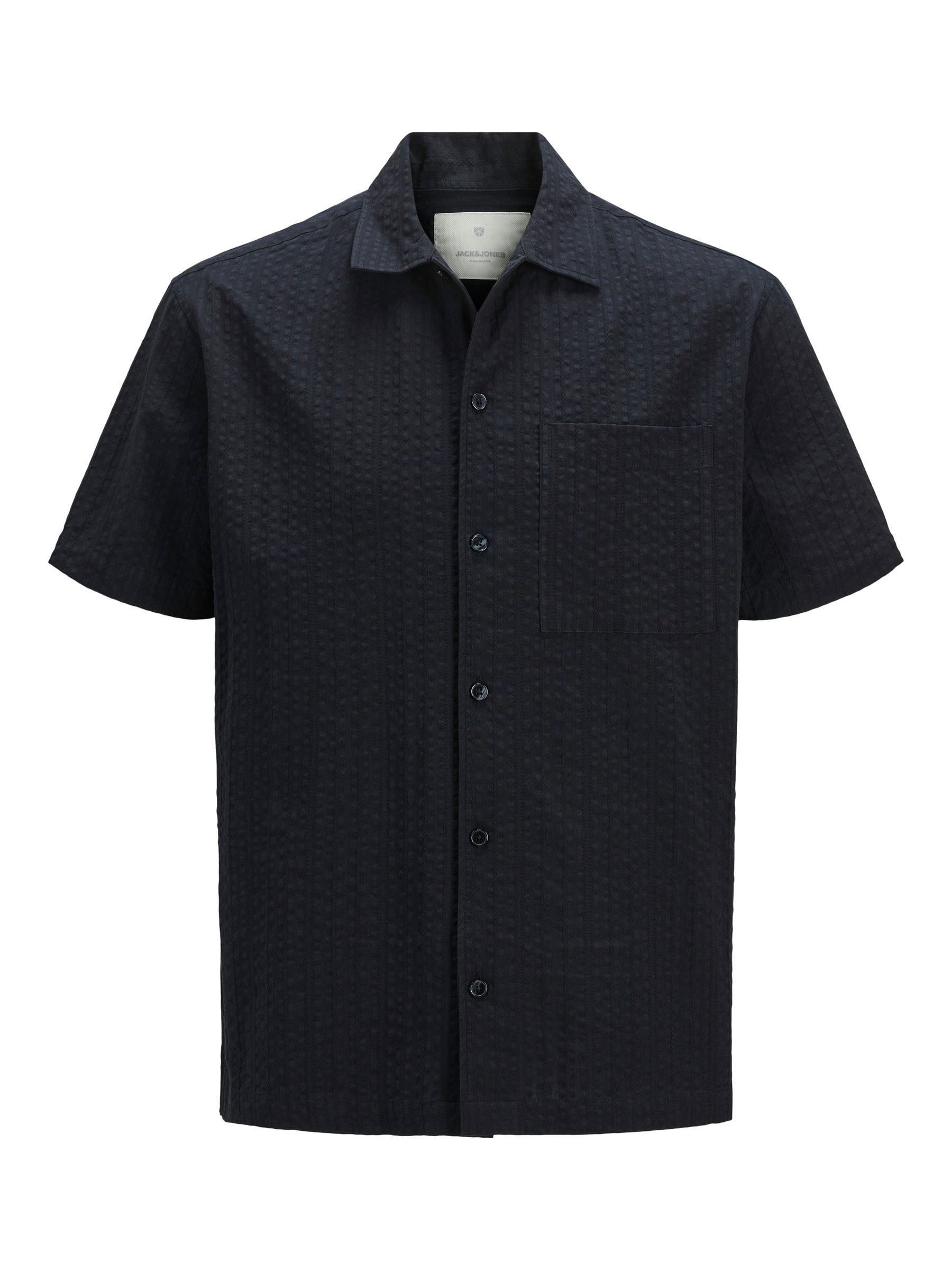 Jack & Jones Kurzarmhemd Kubisches Muster, günstig online kaufen