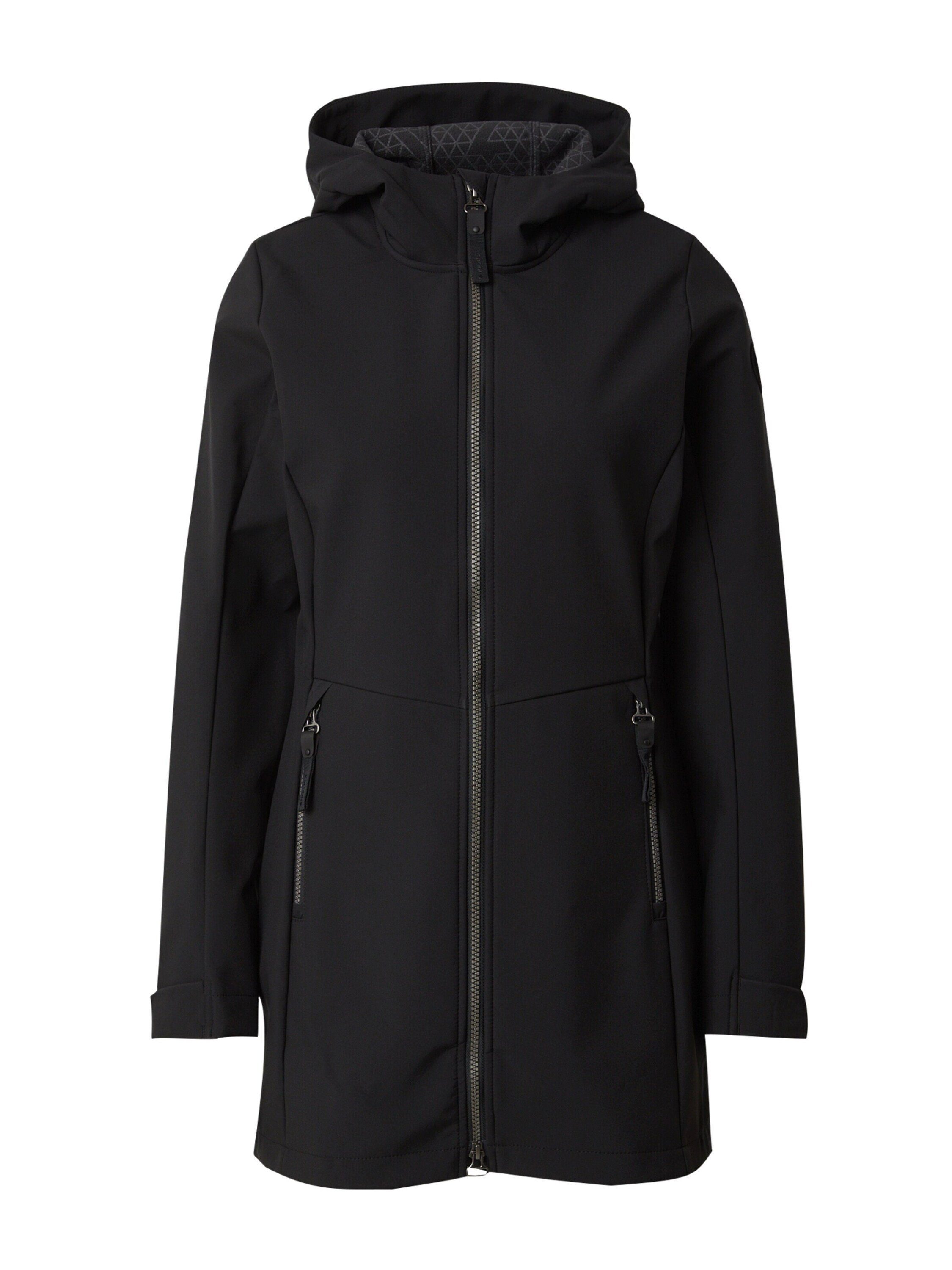 Softshelljacke (1-St) Icepeak SCHWARZ