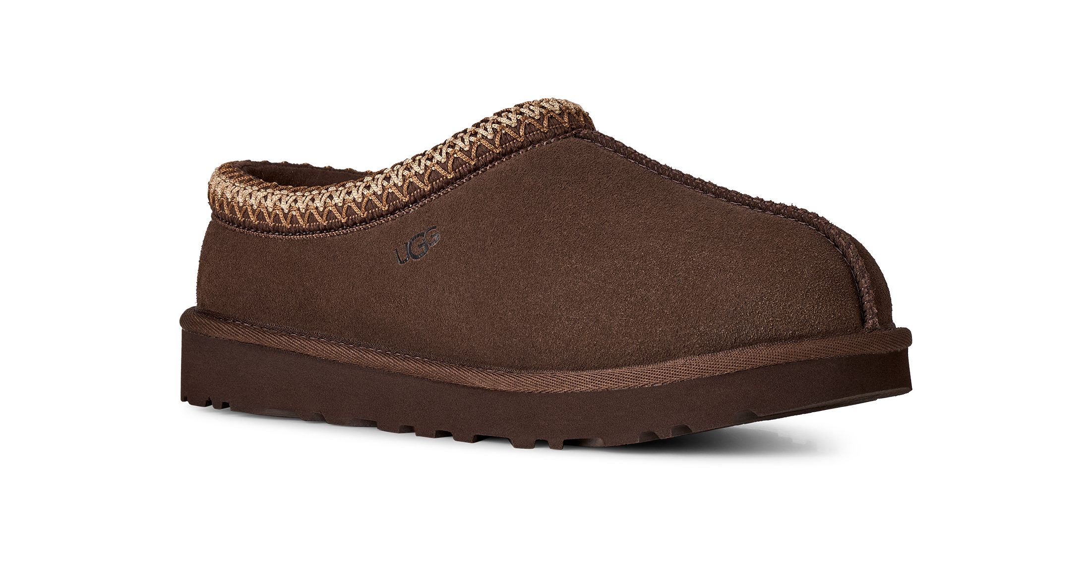 UGG W TASMAN II Slipper Homeslipper, Schlupfschuh, Clog mit Textilband verziert