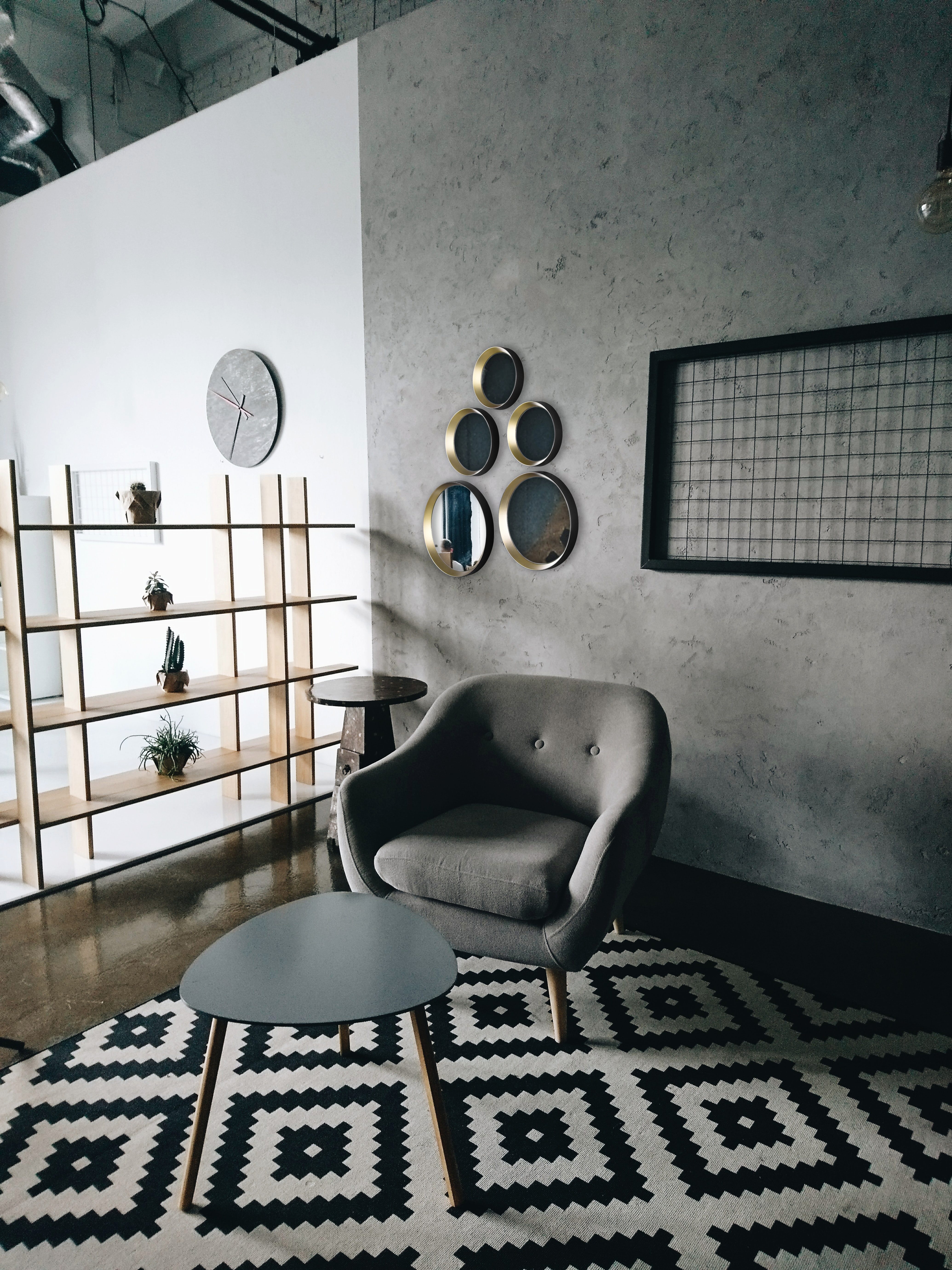 MIRRORS AND MORE Dekospiegel Vivien (Set, 5-St), Wandspiegel, rund günstig online kaufen