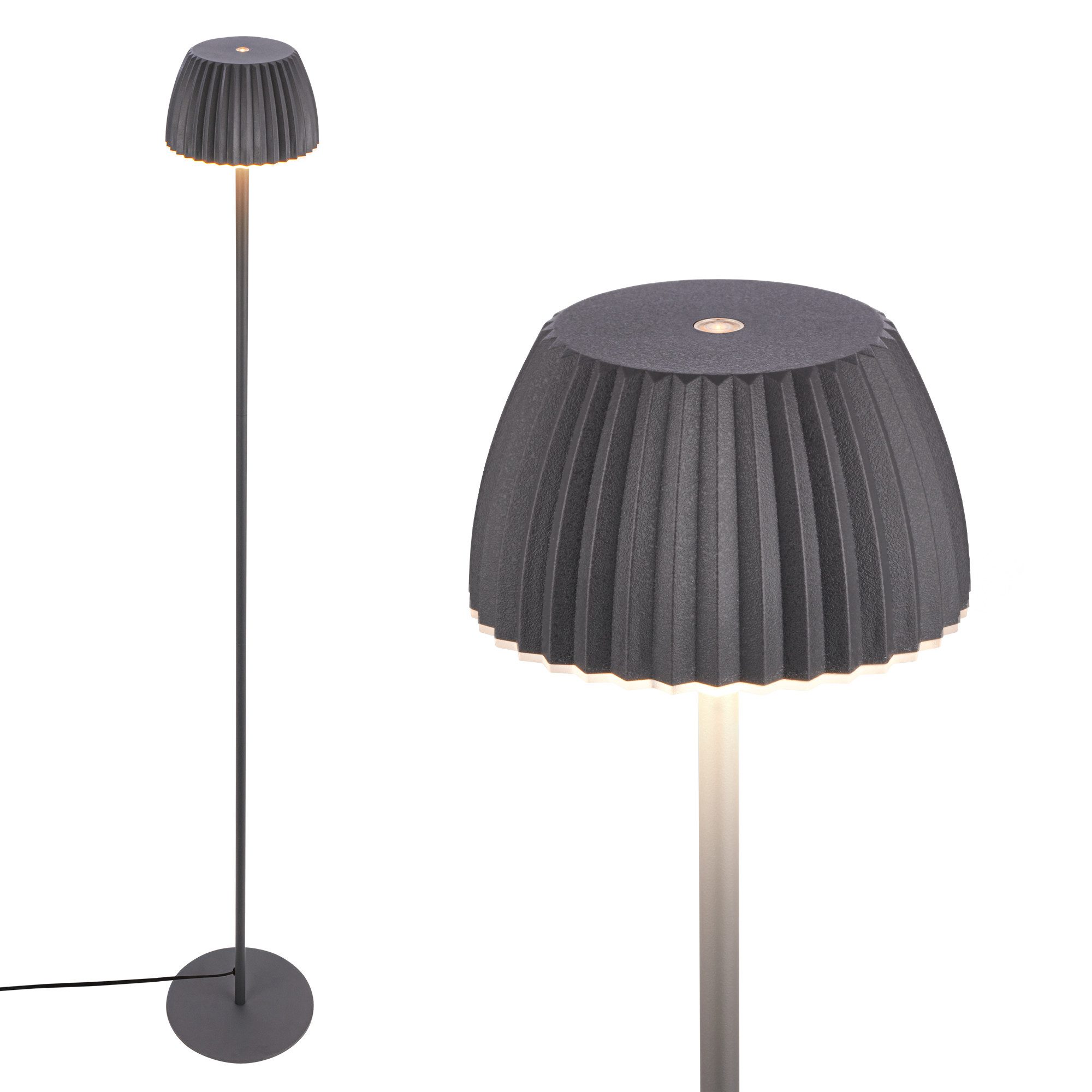 Briloner Leuchten LED Stehlampe LOCA, LED fest integriert
