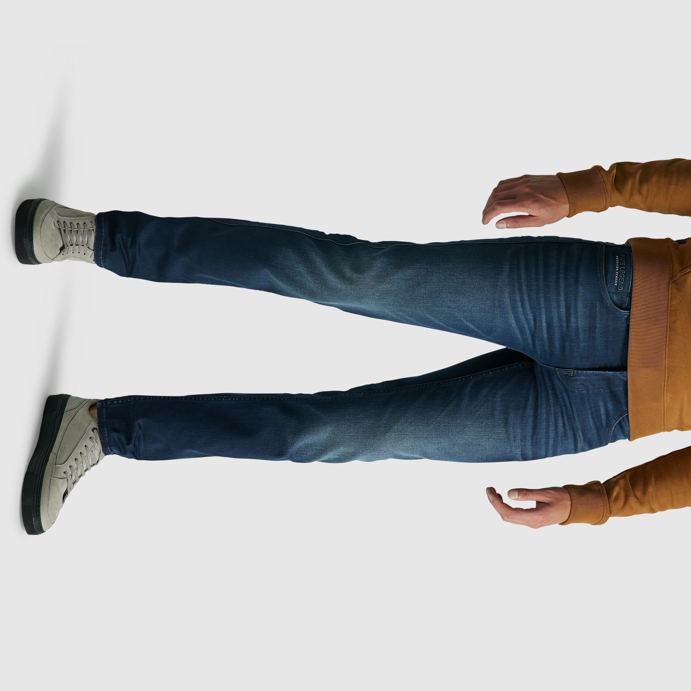 PME Legend Herren Jeans COMMANDER 3.0 - Relaxed Fit - Blau - Fresh Mid Blue günstig online kaufen