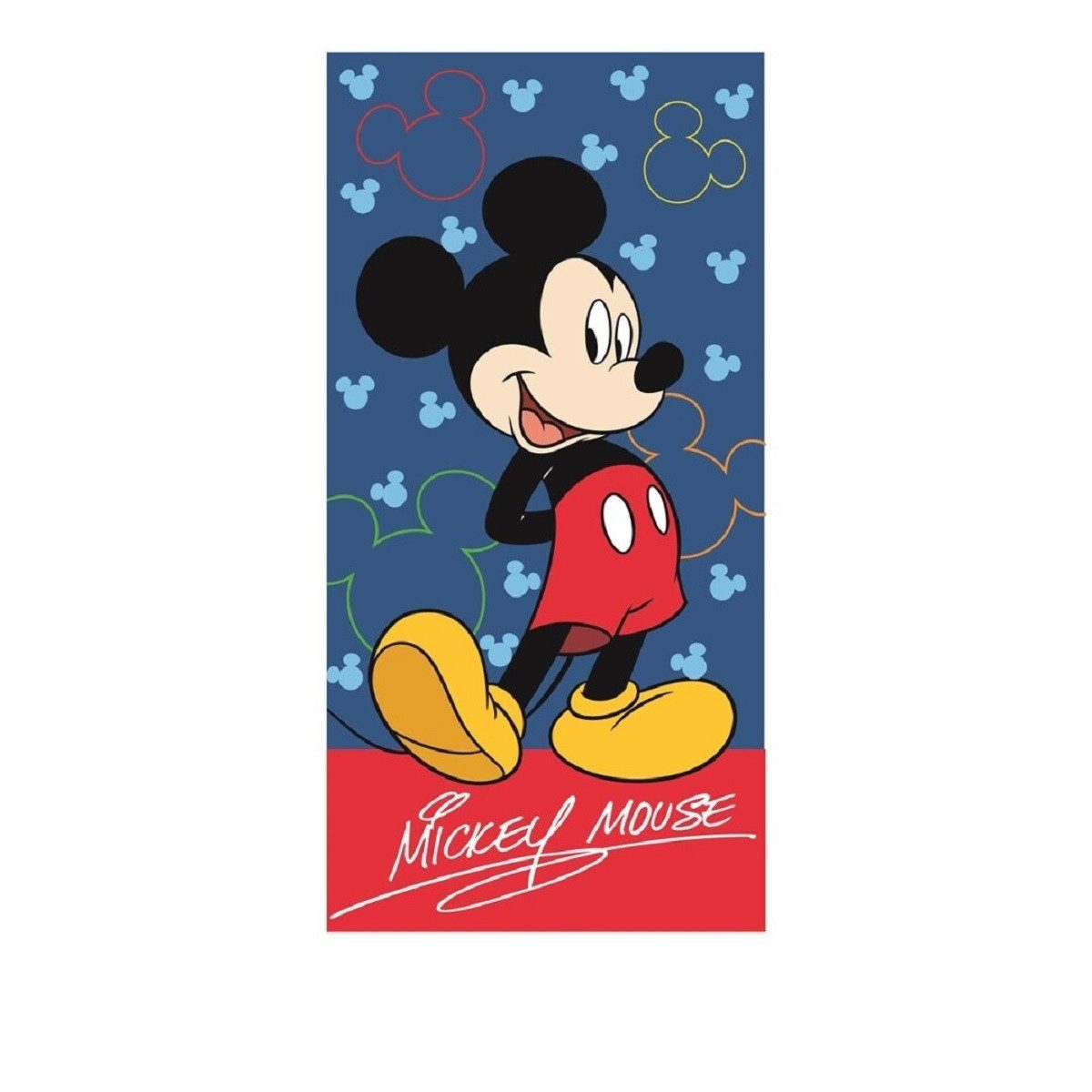 Disney Mickey Mouse Strandtuch Kinder Badehandtuch günstig online kaufen