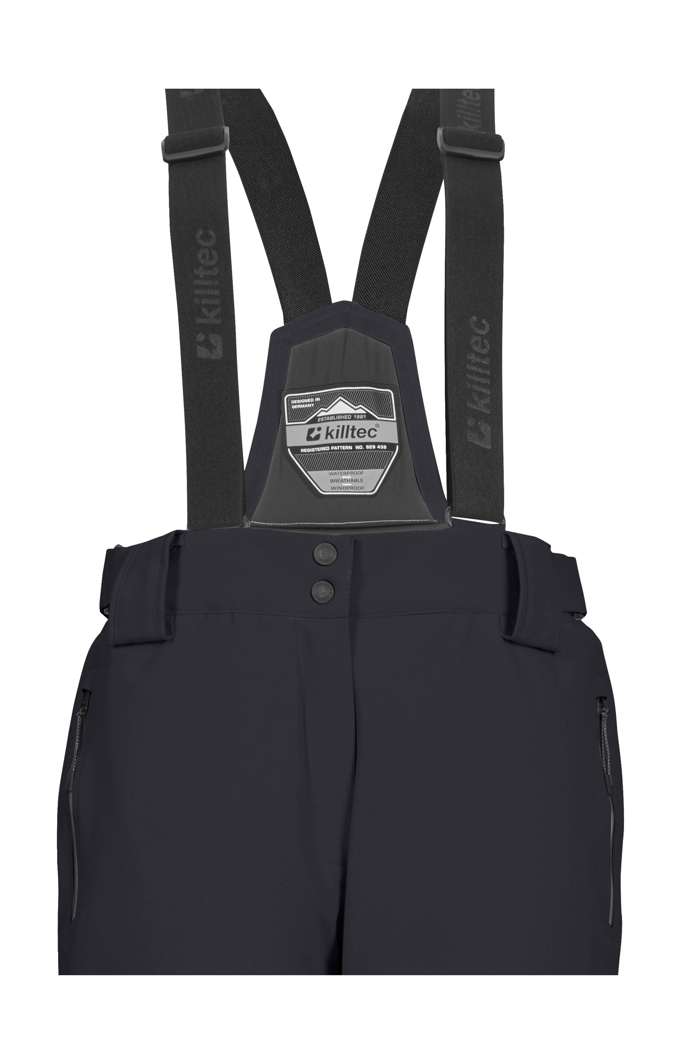 Killtec Skihose KSW 249 WMN SKI PNTS Wind- und wasserdicht, verstellbar, Teflon EcoElite™-Imprägnierung