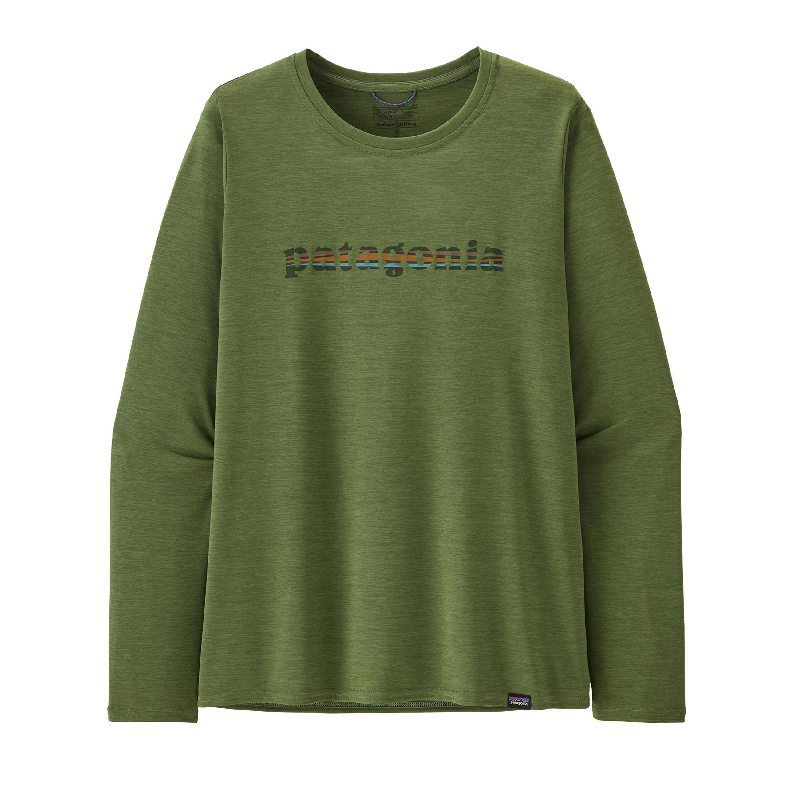 Patagonia Langarmshirt Patagonia W´s L/S Cap Cool Daily Graphic Shirt - Langarmshirt Damen