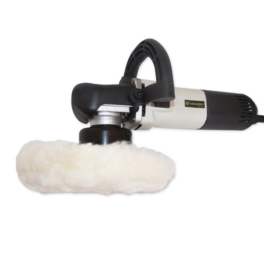Duke-Handel Exzenter Poliermaschine Polierer Autopolierer Schleifmaschine 710 W 8mm Hub, 2500 min. U/min, 6800 max. U/min, (5 tlg), ohne Akku und Ladegerät, Poliermaschine für Rechts- und Linkshänder