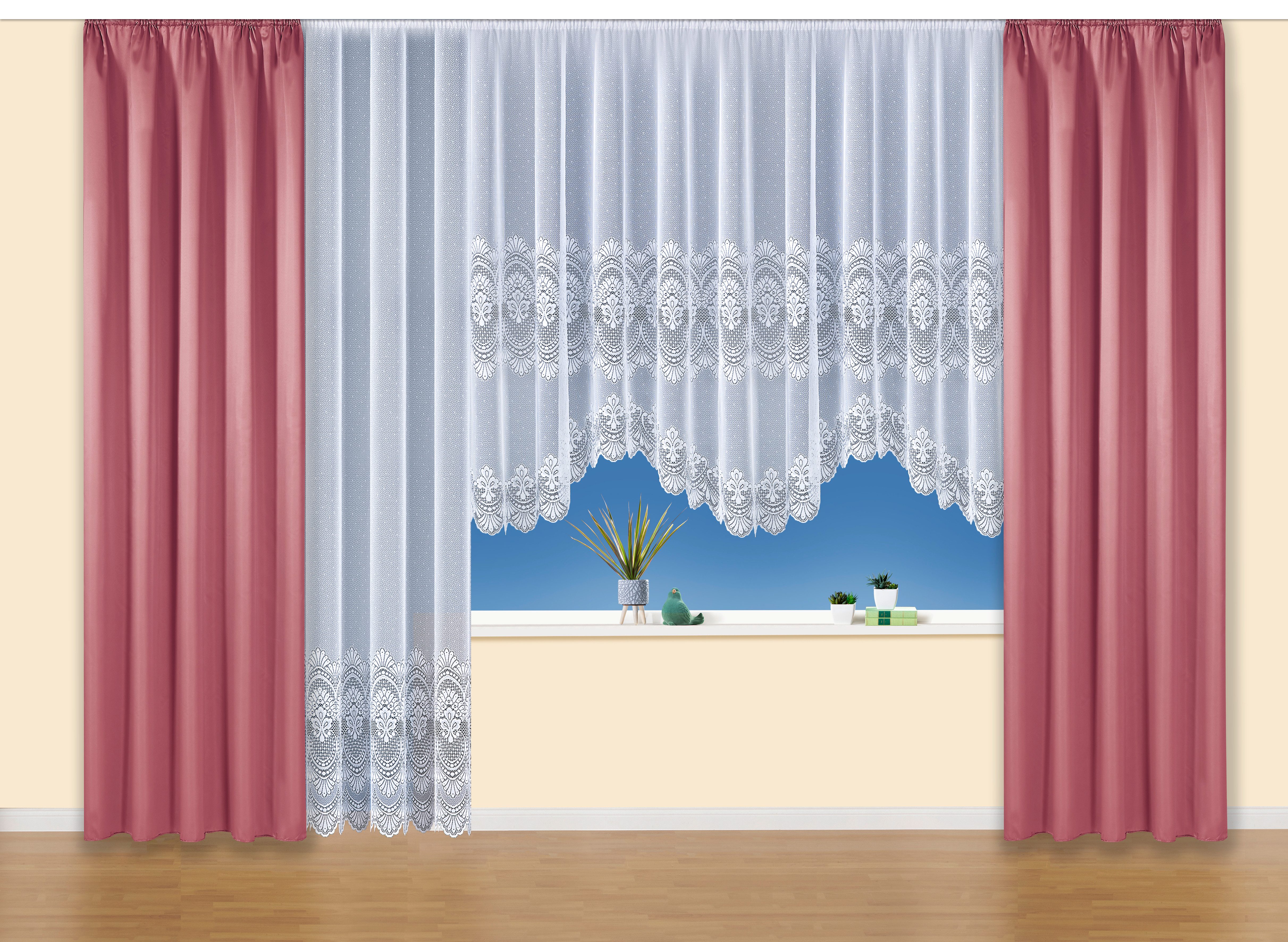 Weckbrodt Vorhang Nicoletta (1 St), Kräuselband, blickdicht, Gardine, Store, Übergardine, blickdicht