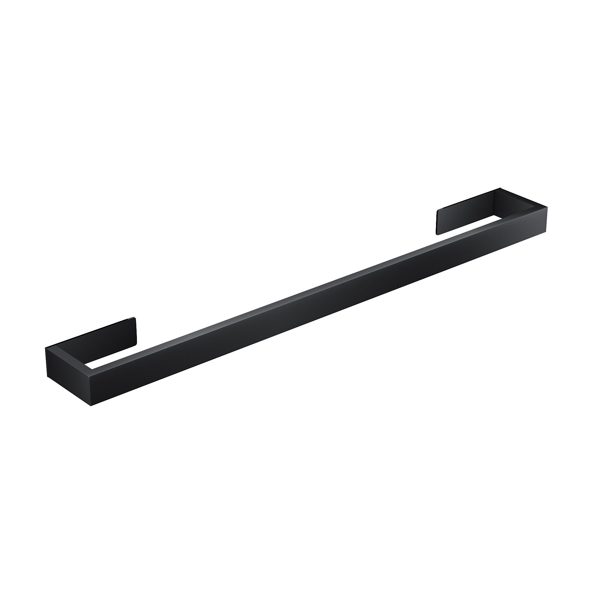 SONNI Handtuchhaken Handtuchstangen ohne bohren Edelstahl 60cm Schwarz/Silb günstig online kaufen