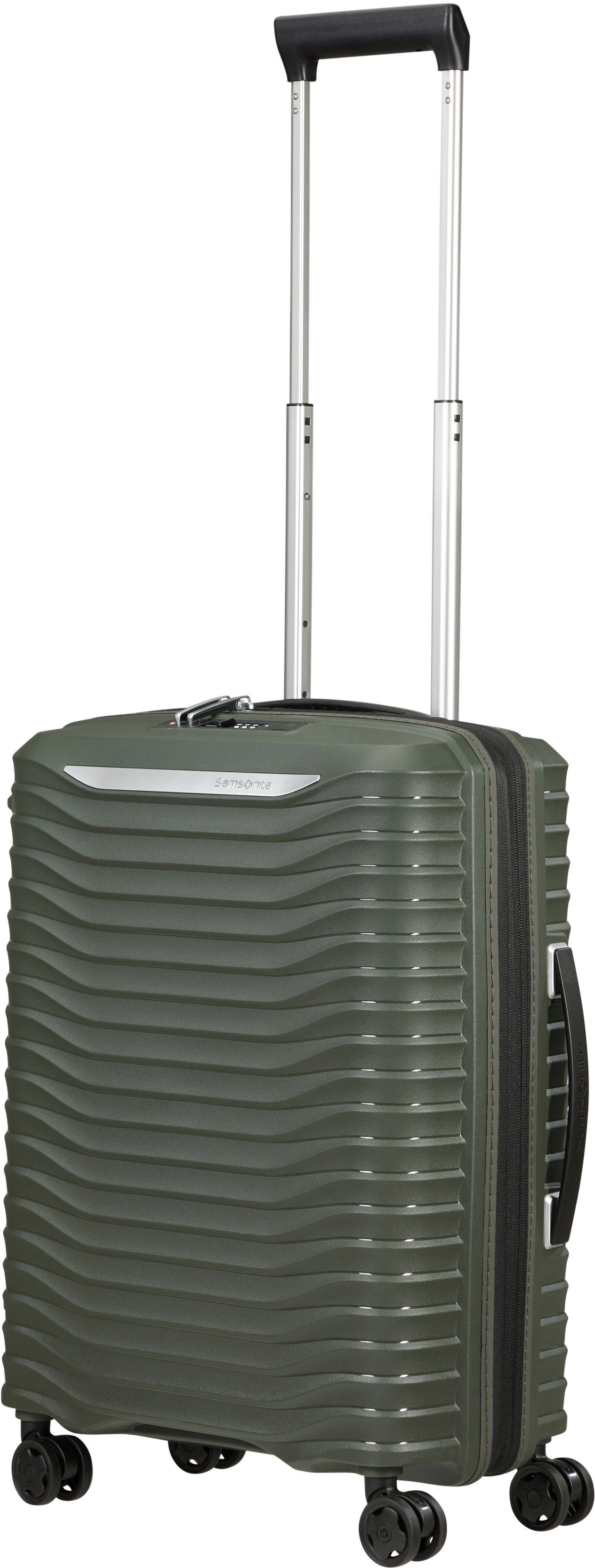 Samsonite Handgepäck-Trolley UPSCAPE 55, 4 Rollen, Trolley, Reisegepäck Handgepäck-Koffer TSA-Zahlenschloss USB-Schleuse