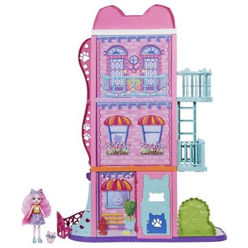Mattel® Spielwelt Mattel HJH65 - Enchantimals - City Tails - Spielset, Stadthaus mit Caf