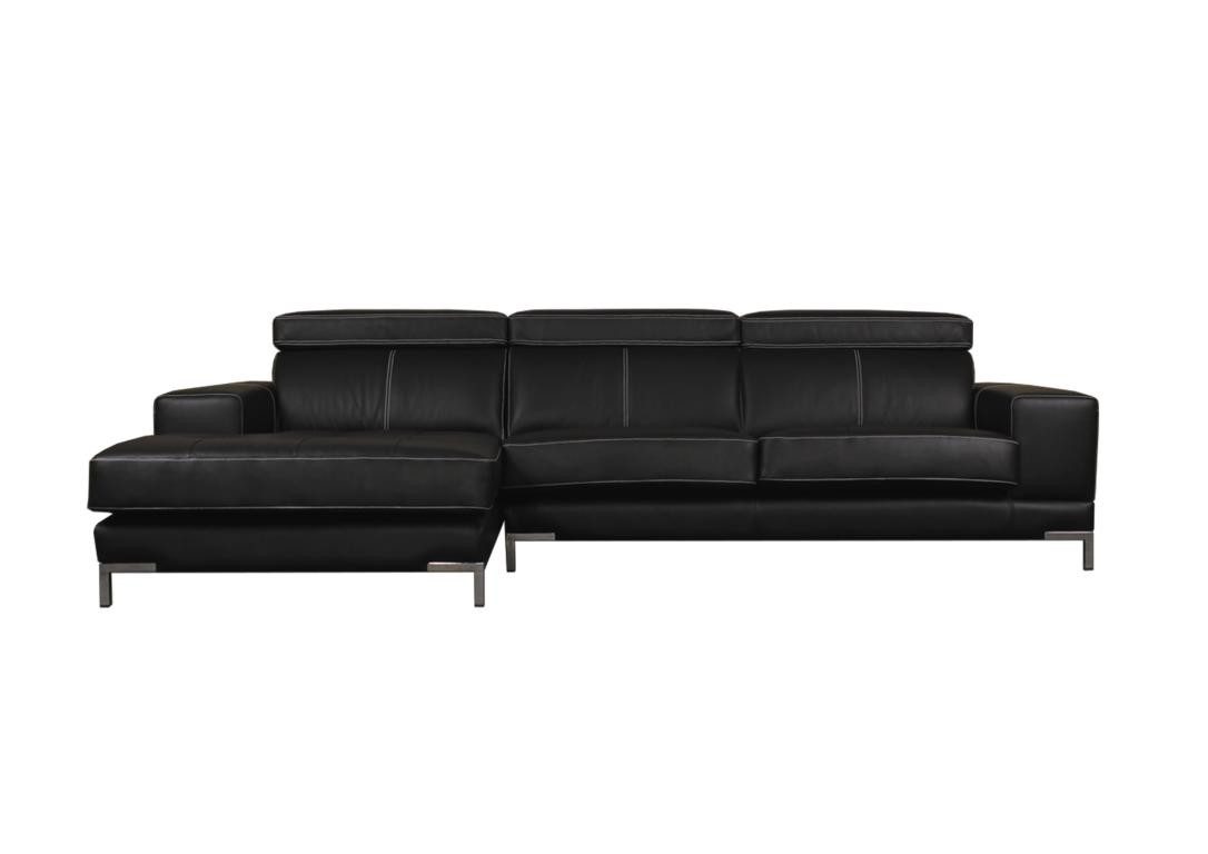 Salottini Ecksofa Designer Ecksofa Modell Ramada Eckcouch VOLLLEDER Leder, 2 Teile, Vollleder, Handarbeit