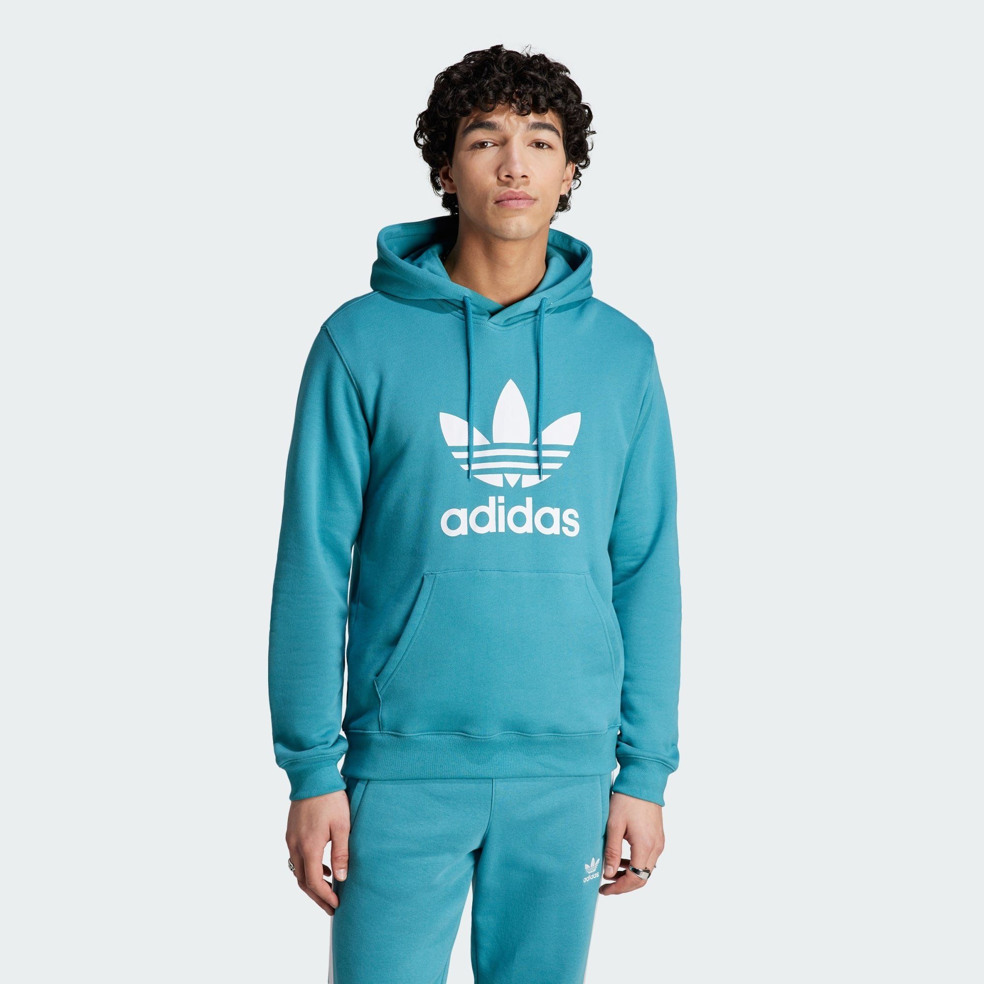 adidas Originals Hoodie ADICOLOR CLASSICS TREFOIL HOODIE Arctic Fusion | Sweatshirts