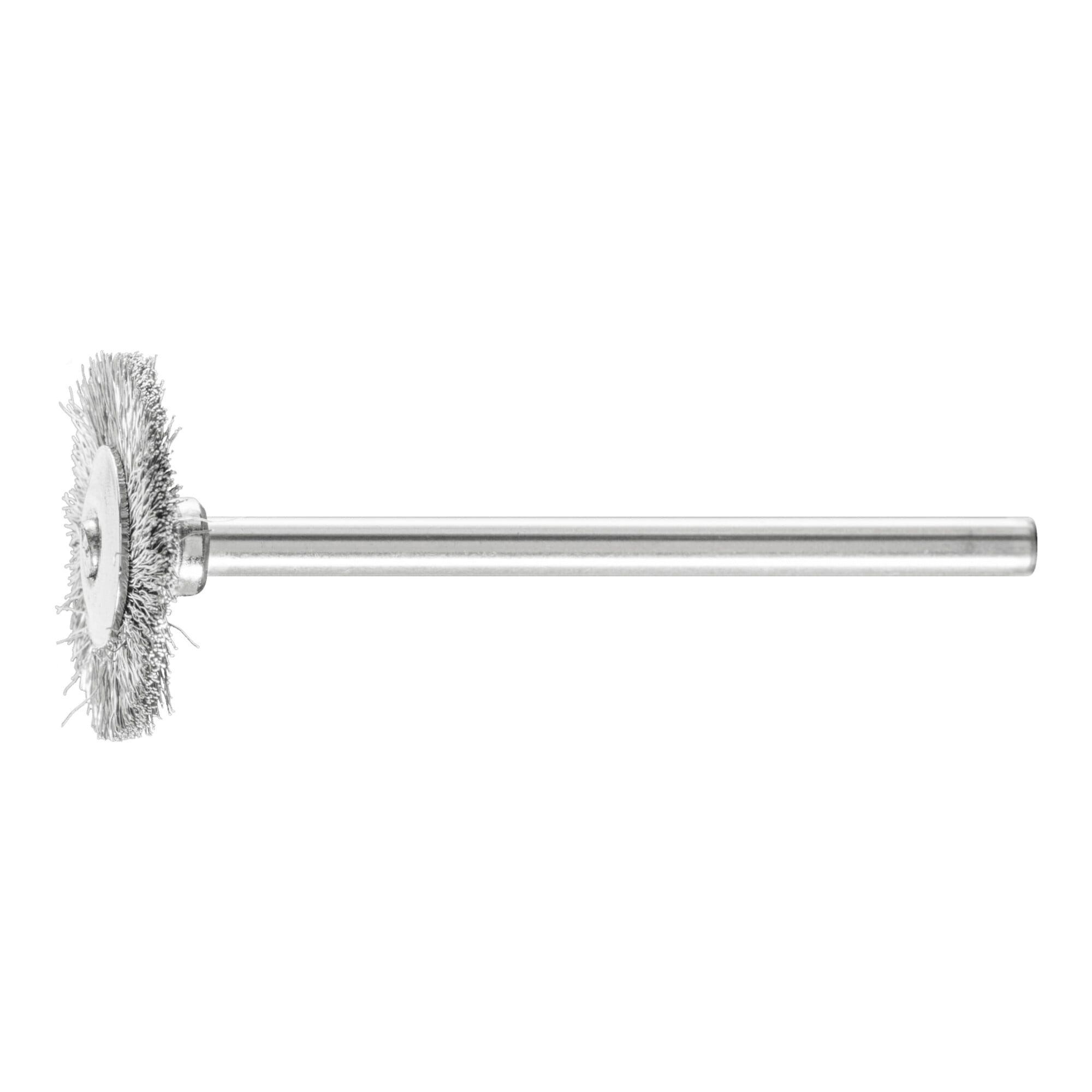Pferd Rundbürste PFERD TOOLS Miniatur- Rundbürste RBU Ø19x2 mm Schaft-Ø3 mm Stahl-Draht