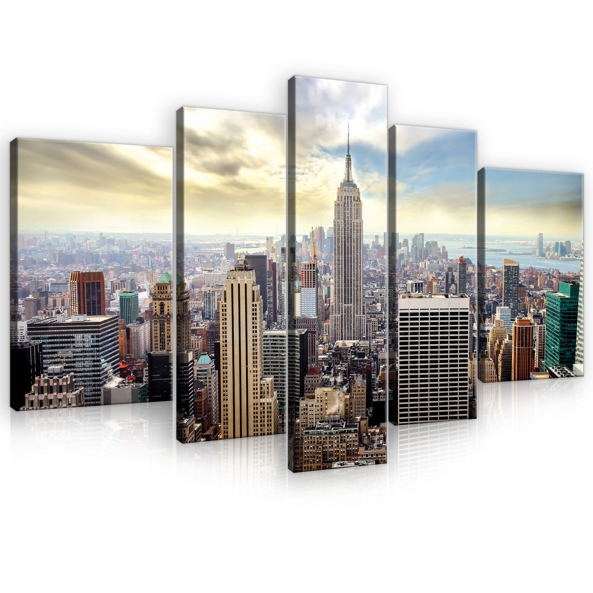 Wallarena Leinwandbild SET Groß XXL Wandbilder günstig online kaufen
