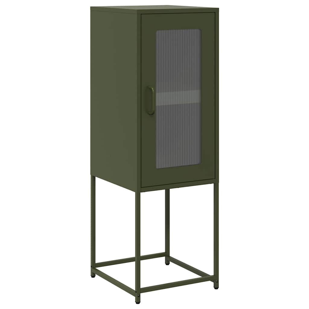 vidaXL Sideboard Sideboard Olivgrün 36x39x107 cm günstig online kaufen