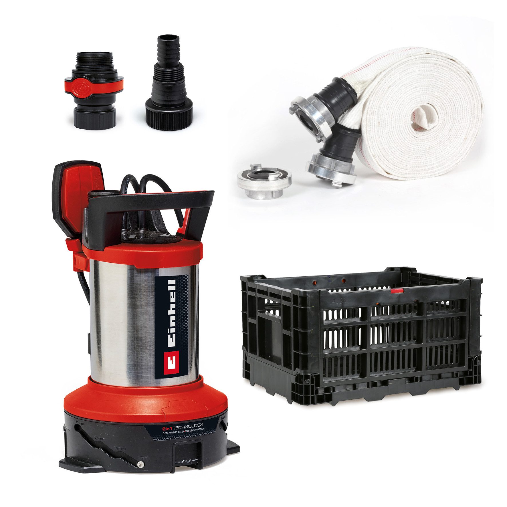 Einhell Schmutzwasserpumpe Flutset GE-DP 7535 N LL
