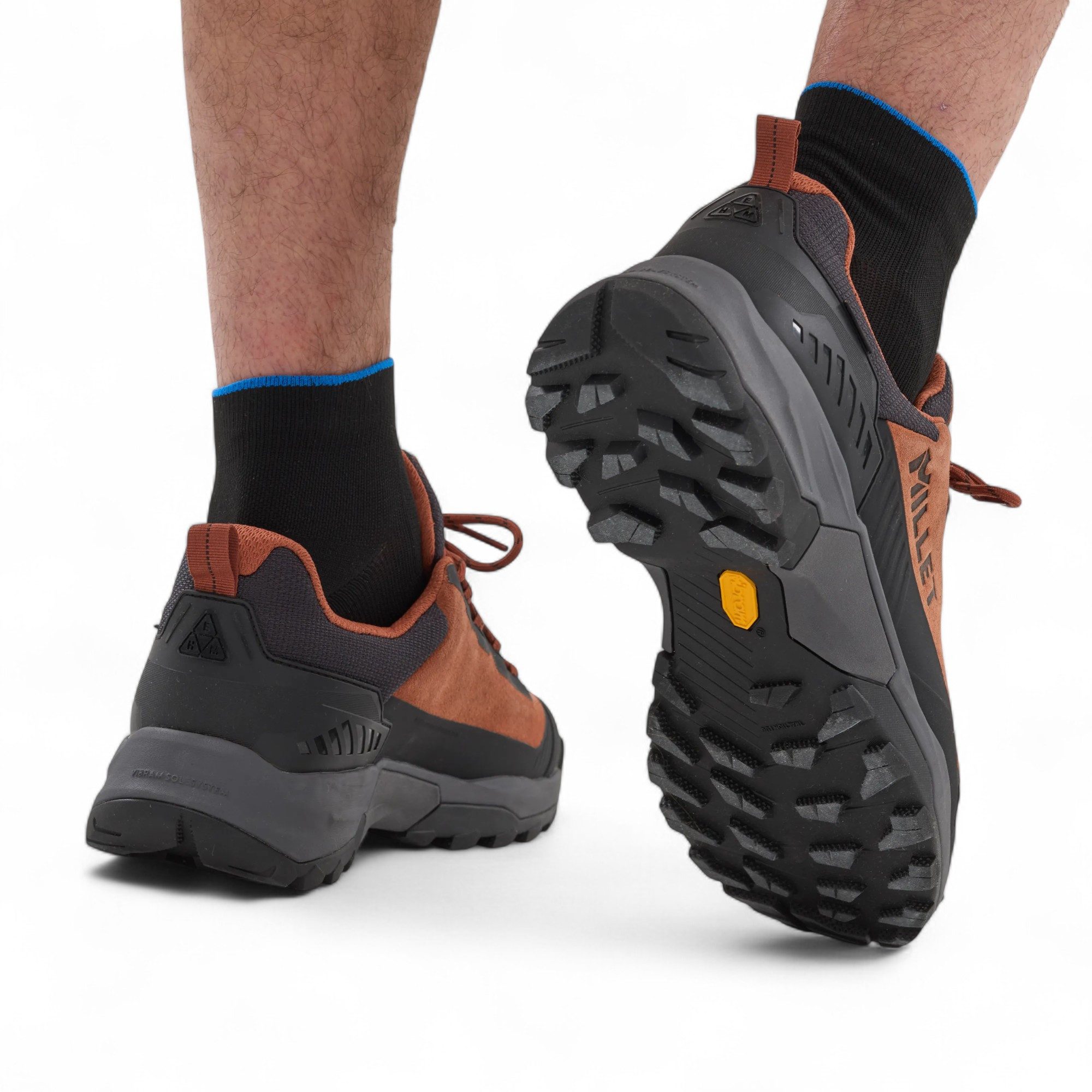 Millet Ubic Low GTX (Veloursleder, wasserdicht) spicebraun Herren Wanderschuh