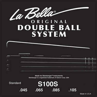 La Bella Saiten, (Bass Saiten 45-105 Double Ball Steinberger Headless 4saitig), Bass Saiten 45-105 Double Ball Steinberger Headless 4saitig - Saiten