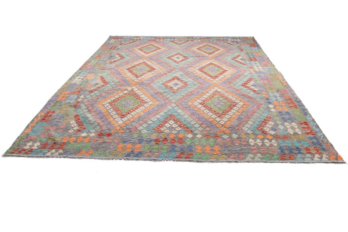 Handgewebter Orientteppich, mm 3 Nain Orientteppich Trading, rechteckig, Afghan 258x348 Kelim Höhe: