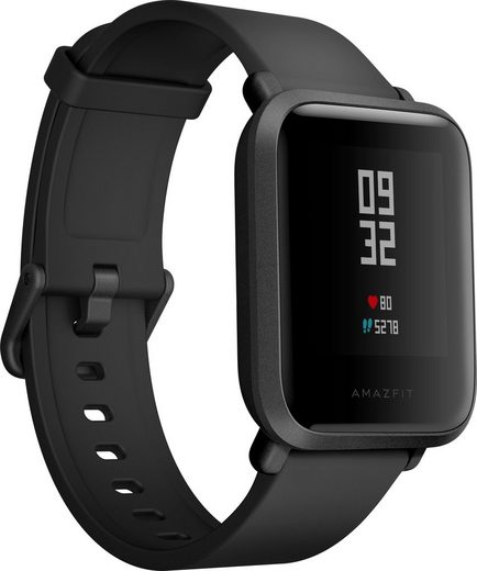 huami amazfit bip cinnabar red smartwatch