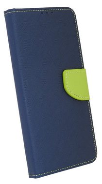 cofi1453 Handyhülle Hülle Fancy für XIAOMI REDMI NOTE 11s 5G Blau-Grün 6,6 Zoll, Kunstleder Schutzhülle Handy Wallet Case Cover mit Kartenfächern