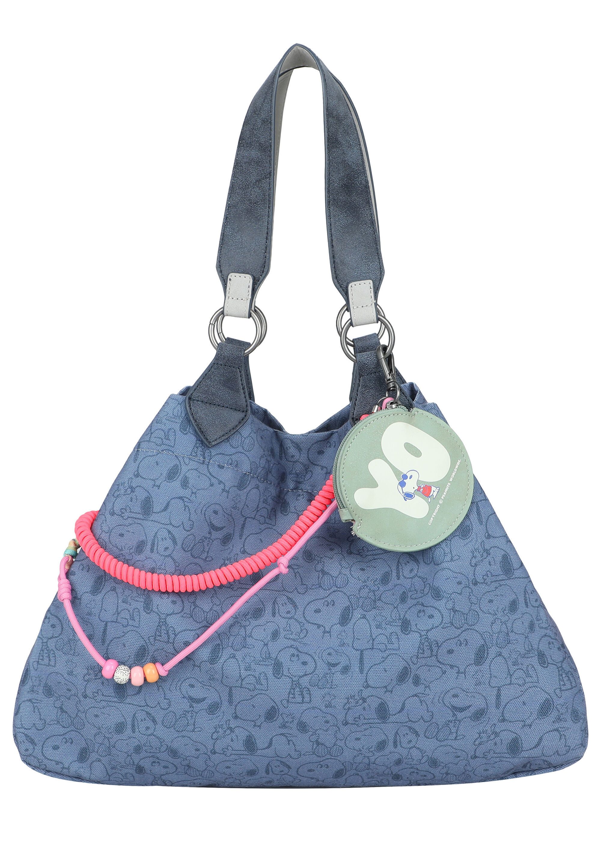 Fritzi aus Preußen Shopper PeanutsTM x fritzi Izzy Medium Limited All Over Snoopy, mit Peanuts-Motiv