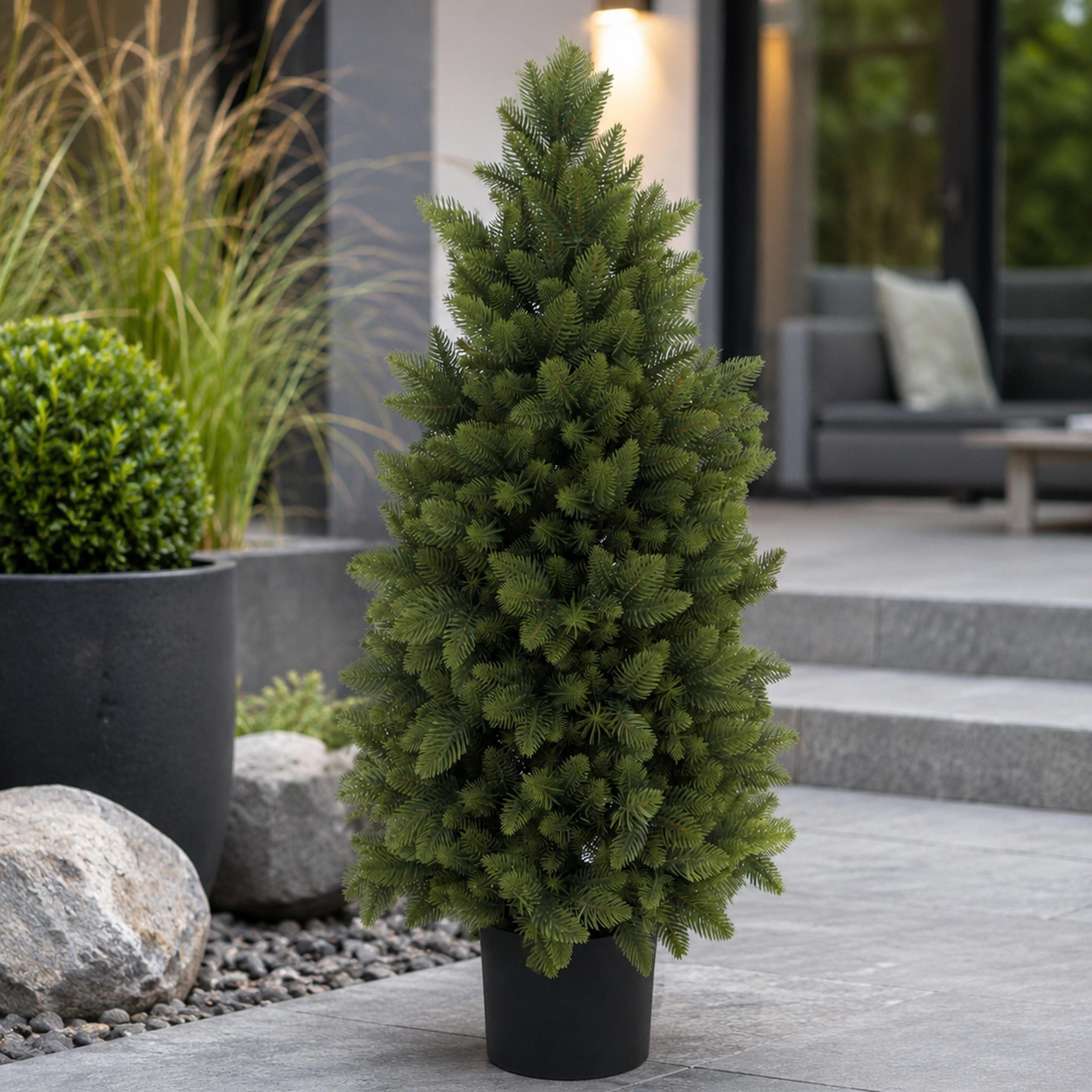 Kunstbaum MCW-R29-F-85 Fichte, MCW, Höhe 85 cm, Kein Gießen erforderlich