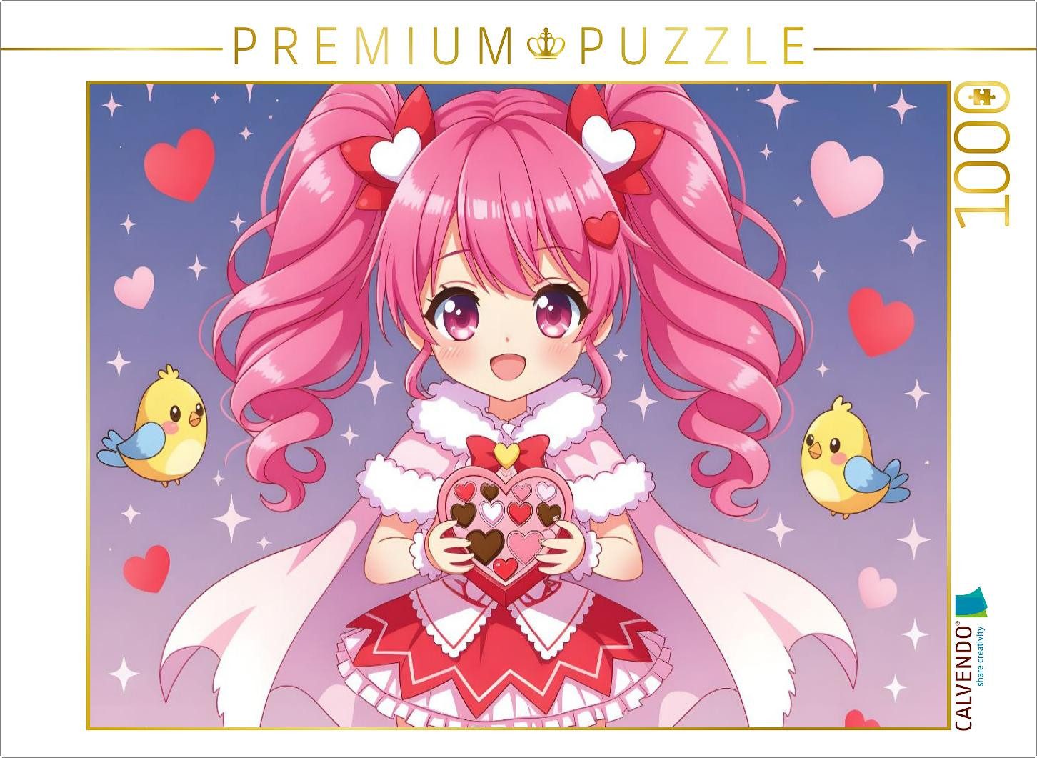 CALVENDO Puzzle CALVENDO Puzzle Valentinstag, 1000 Teile Lege-Größe 64 × 48 cm Foto-P, 1000 Puzzleteile