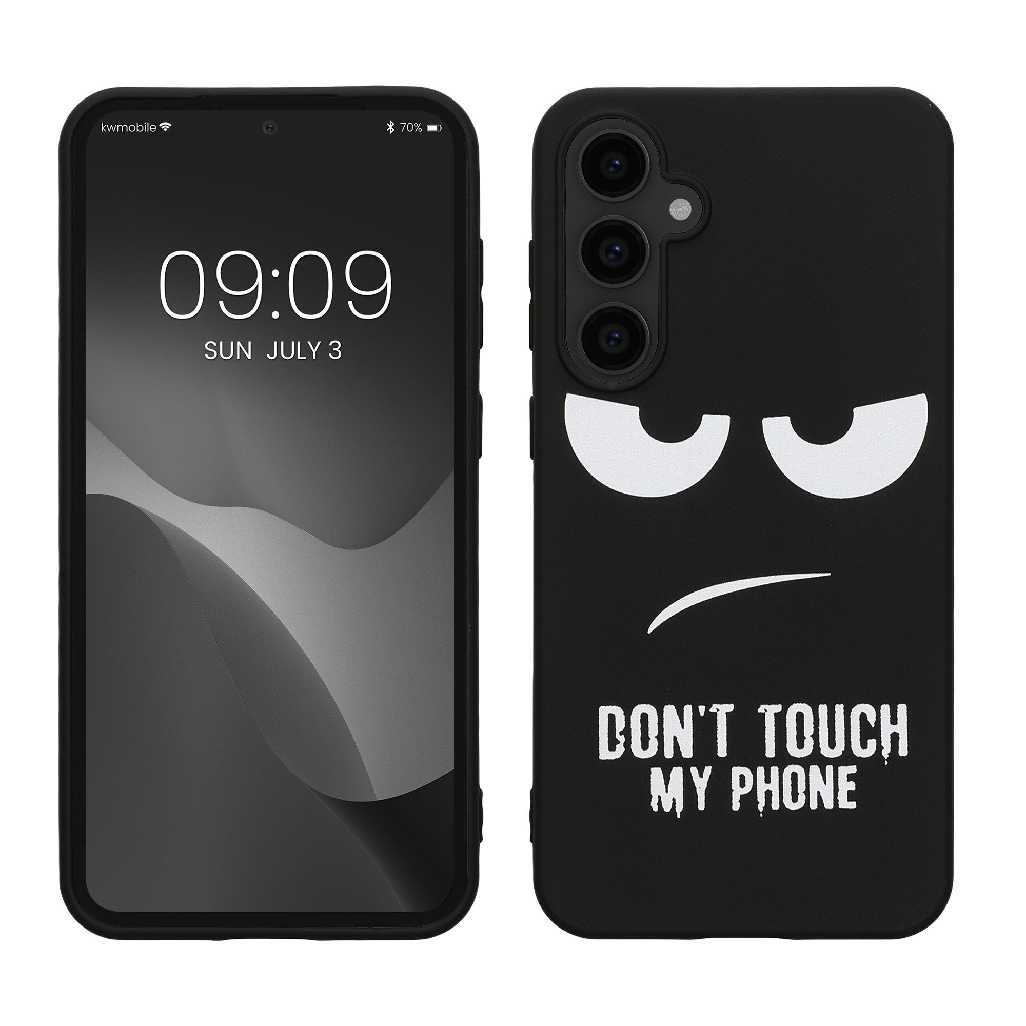 kwmobile Handyhülle Hülle für Samsung Galaxy S23 FE, Handyhülle Silikon Case