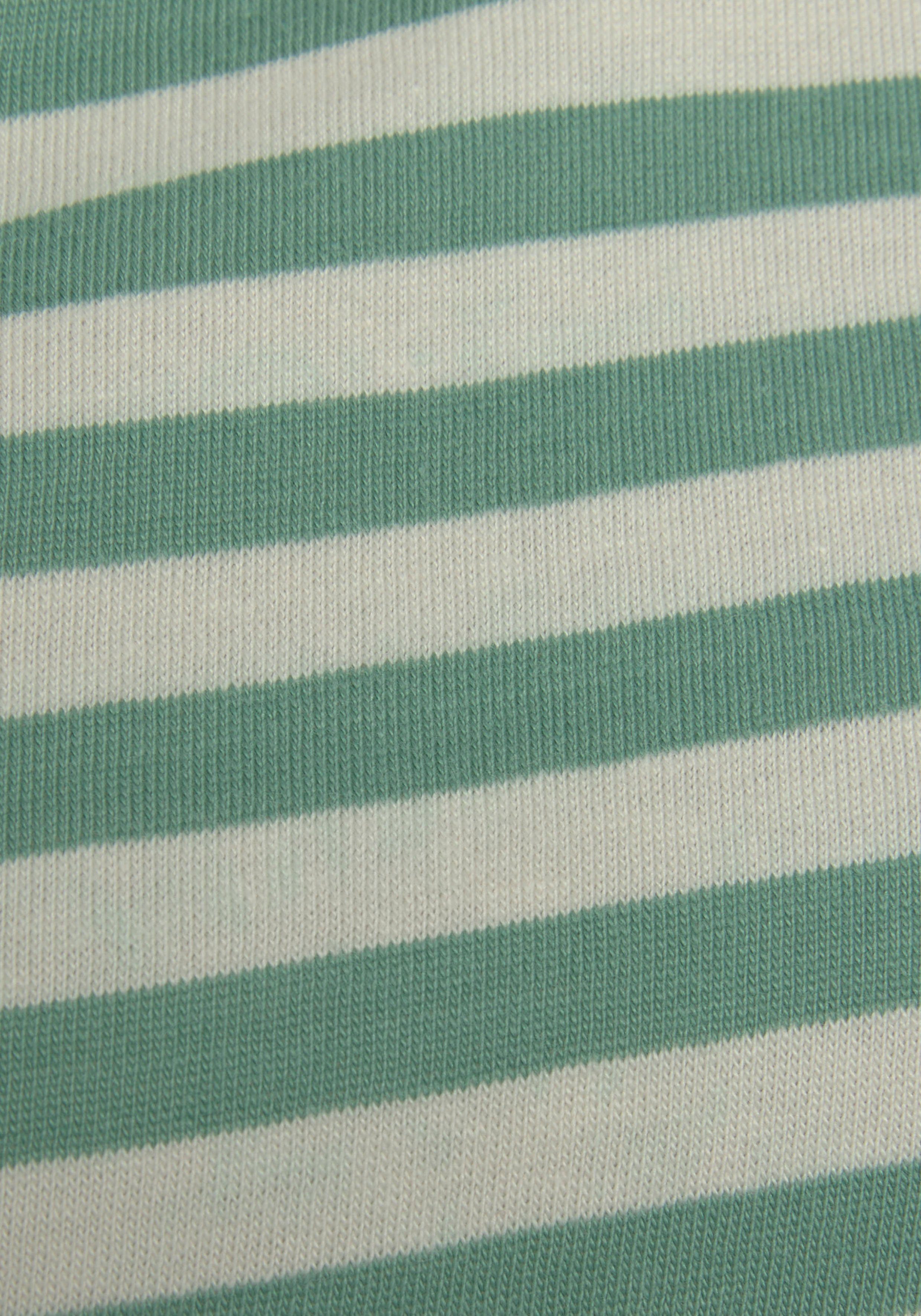 Vivance Dreams by Lascana Pyjama mit garngefärbten Streifen – Bild 5 von 5