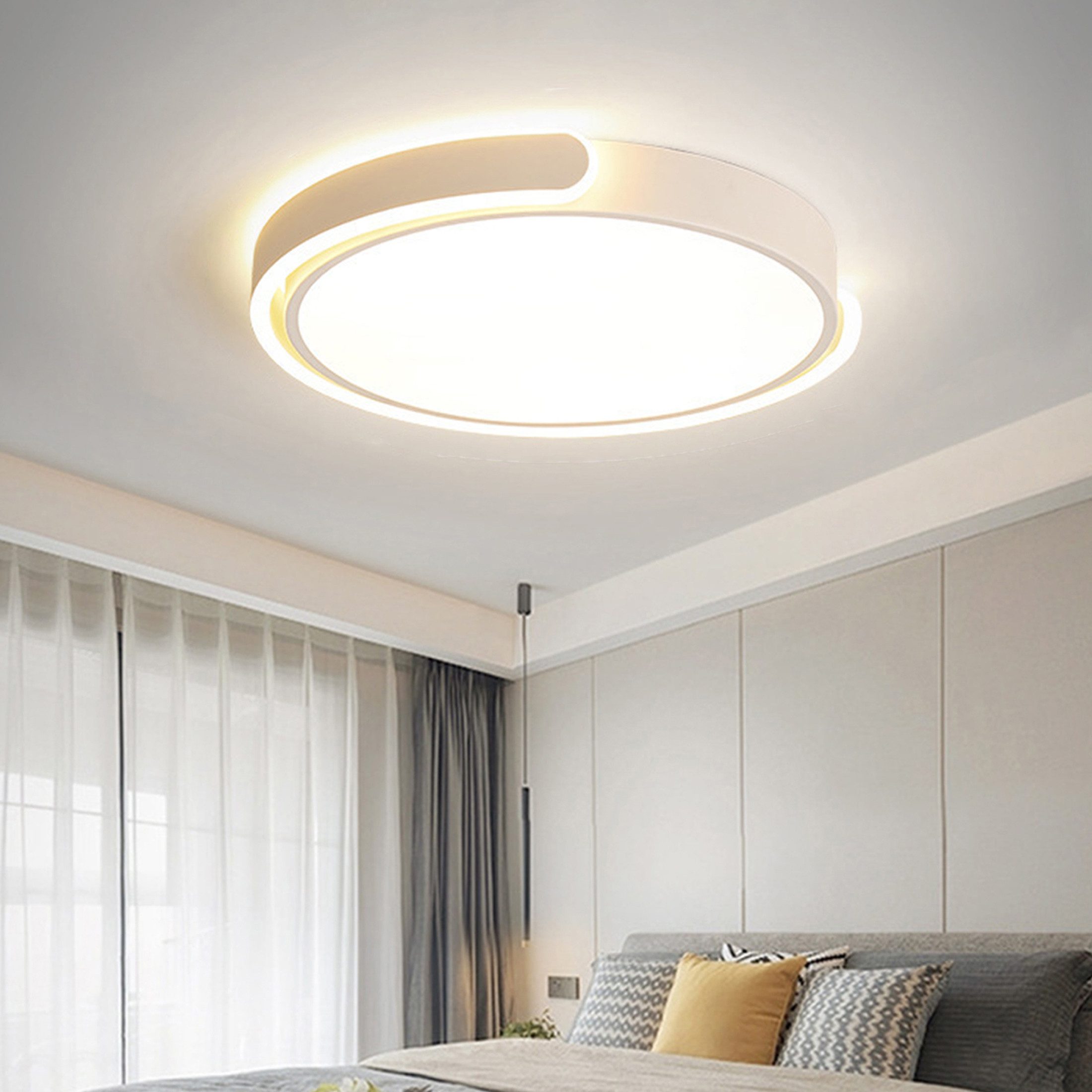 Masbekte LED Deckenleuchte Deckenleuchte, LED Deckenlampe, günstig online kaufen
