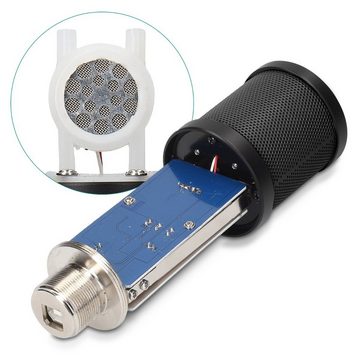 Navaris Mikrofon SM-01 Studio USB Kondensatormikrofon mit Popschutz & Spinne (1-tlg)