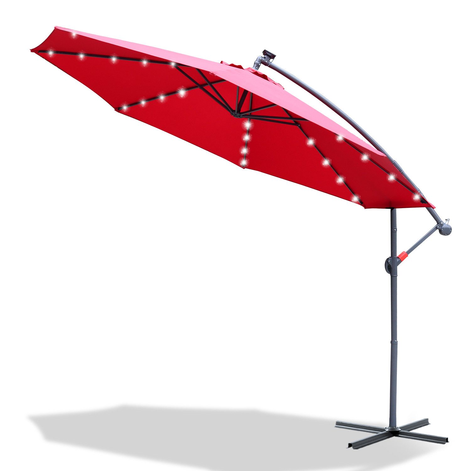 Clanmacy Sonnenschirm Sonnenschirm 300/350cm Terrassen Balkonschirm günstig online kaufen