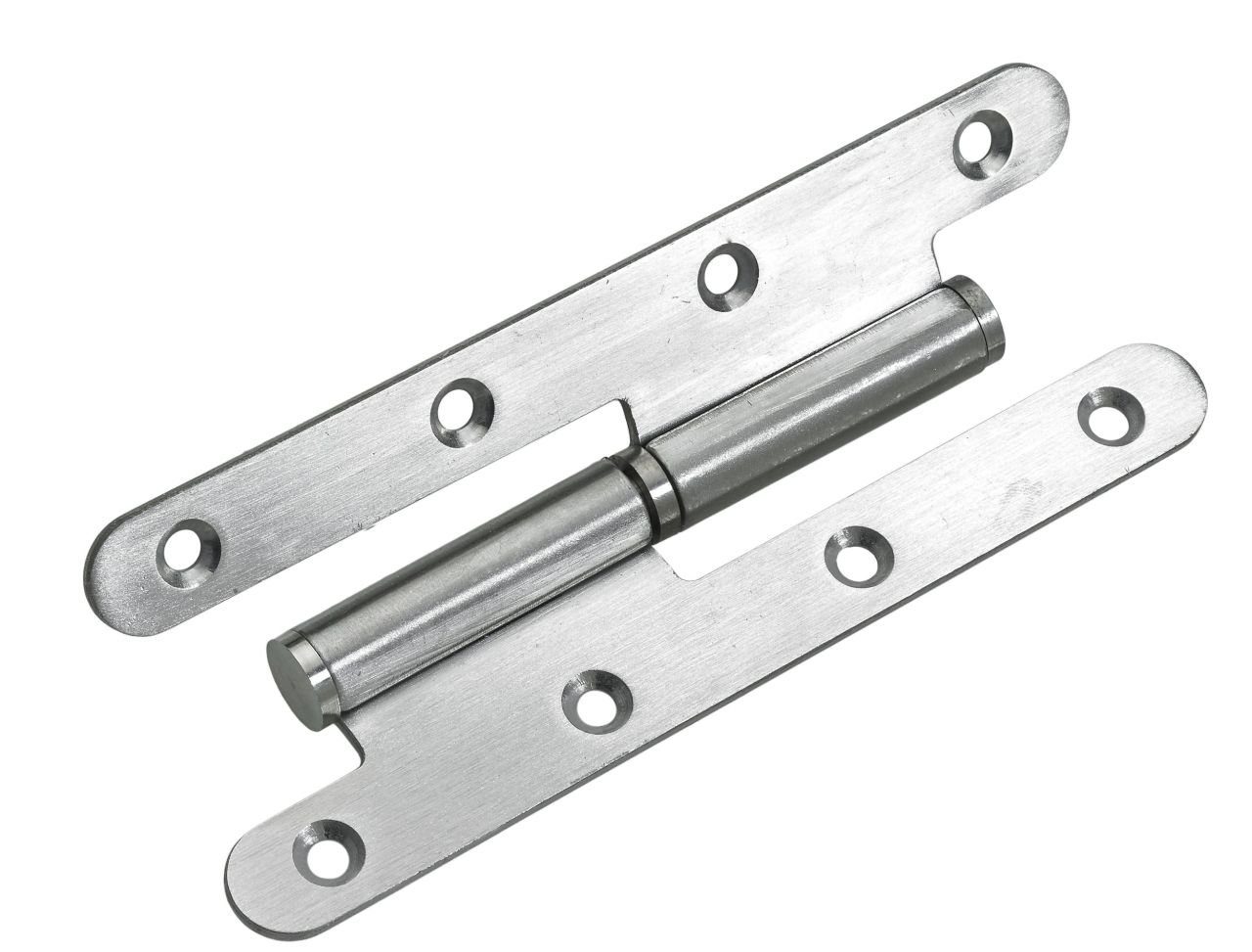 Hettich 55 mm matt Türband - 140 links x Hettich WC-Deckel-Scharnier Edelstahl